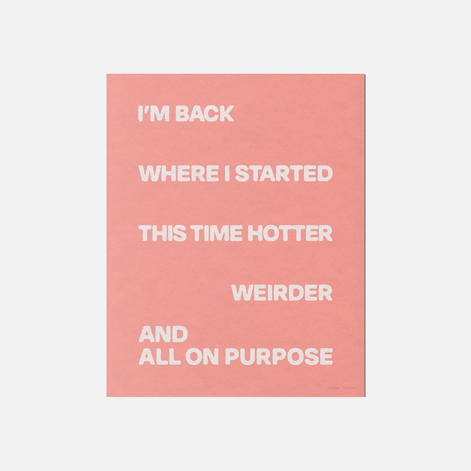 STARTED PRINT