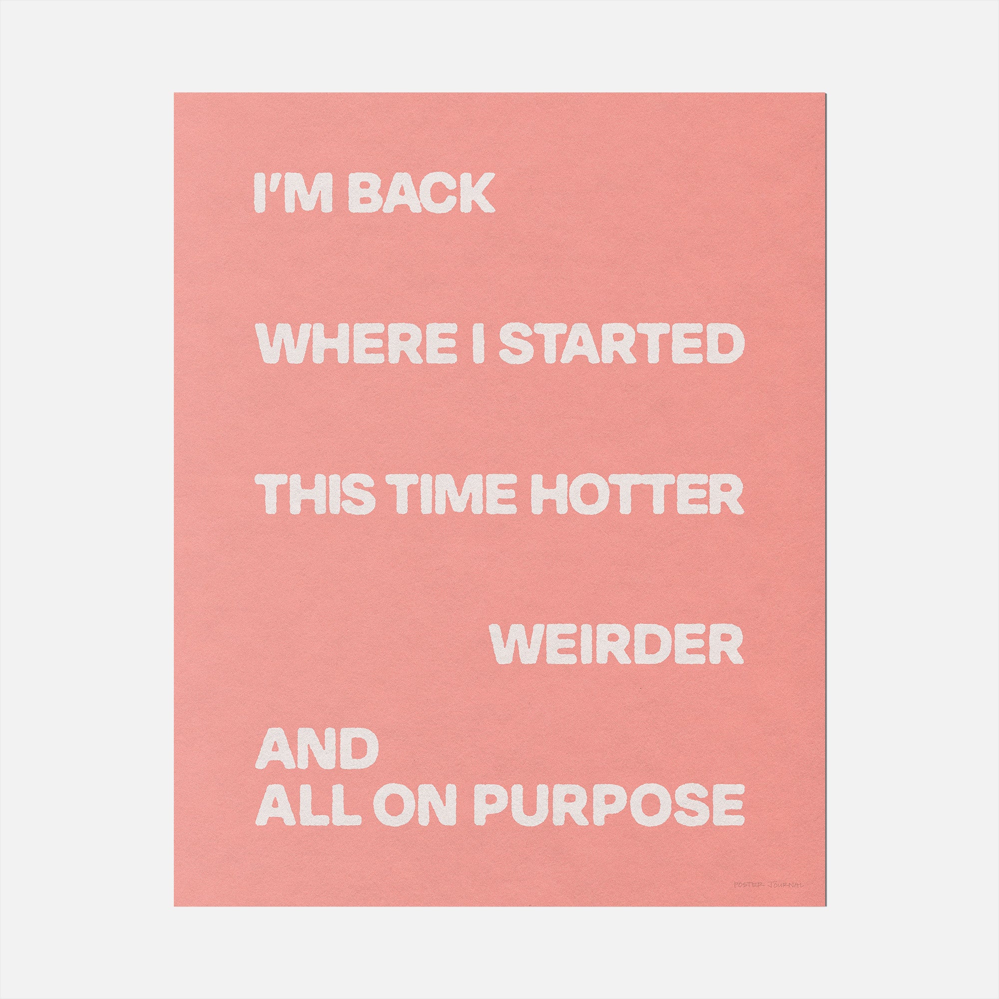 STARTED PRINT