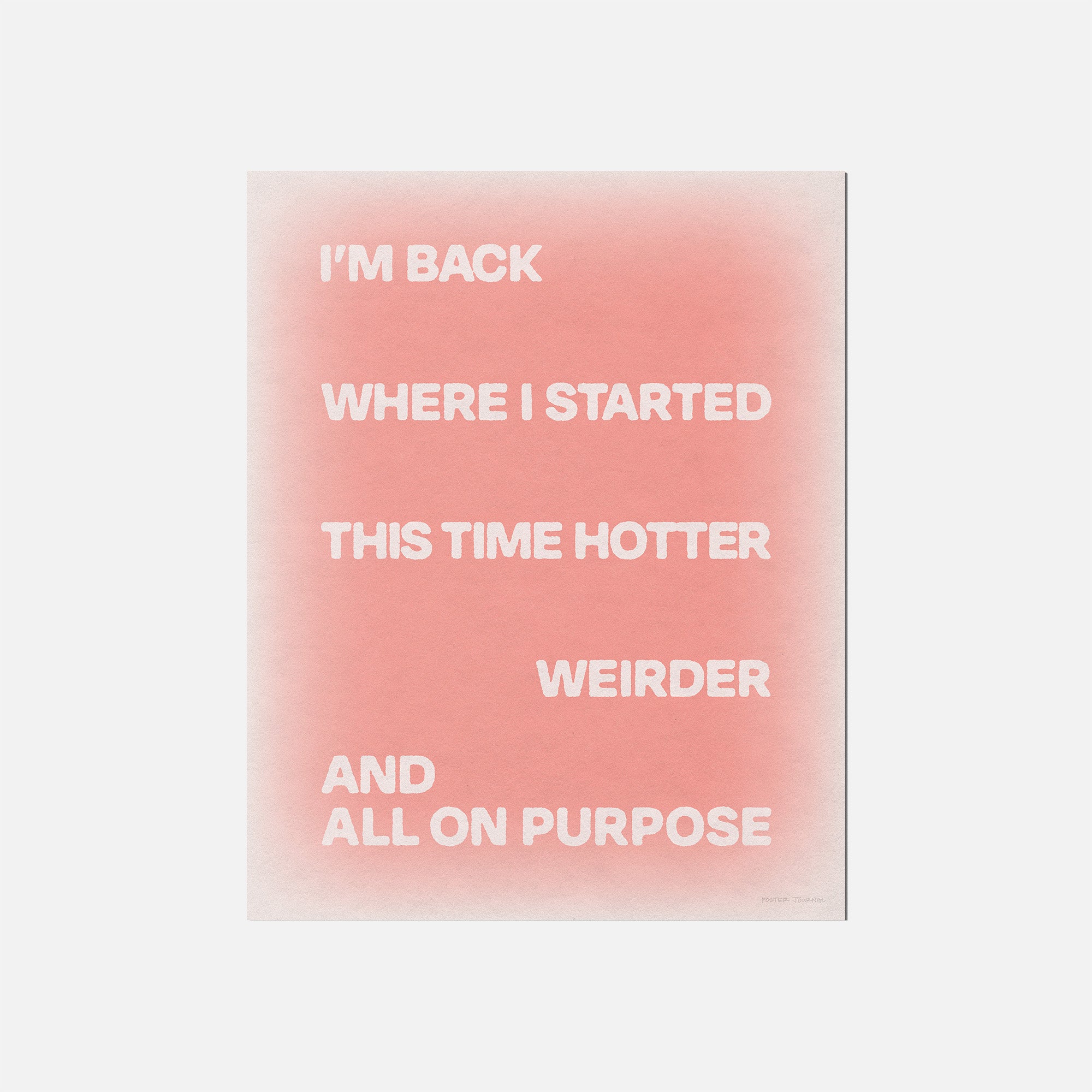 STARTED PRINT
