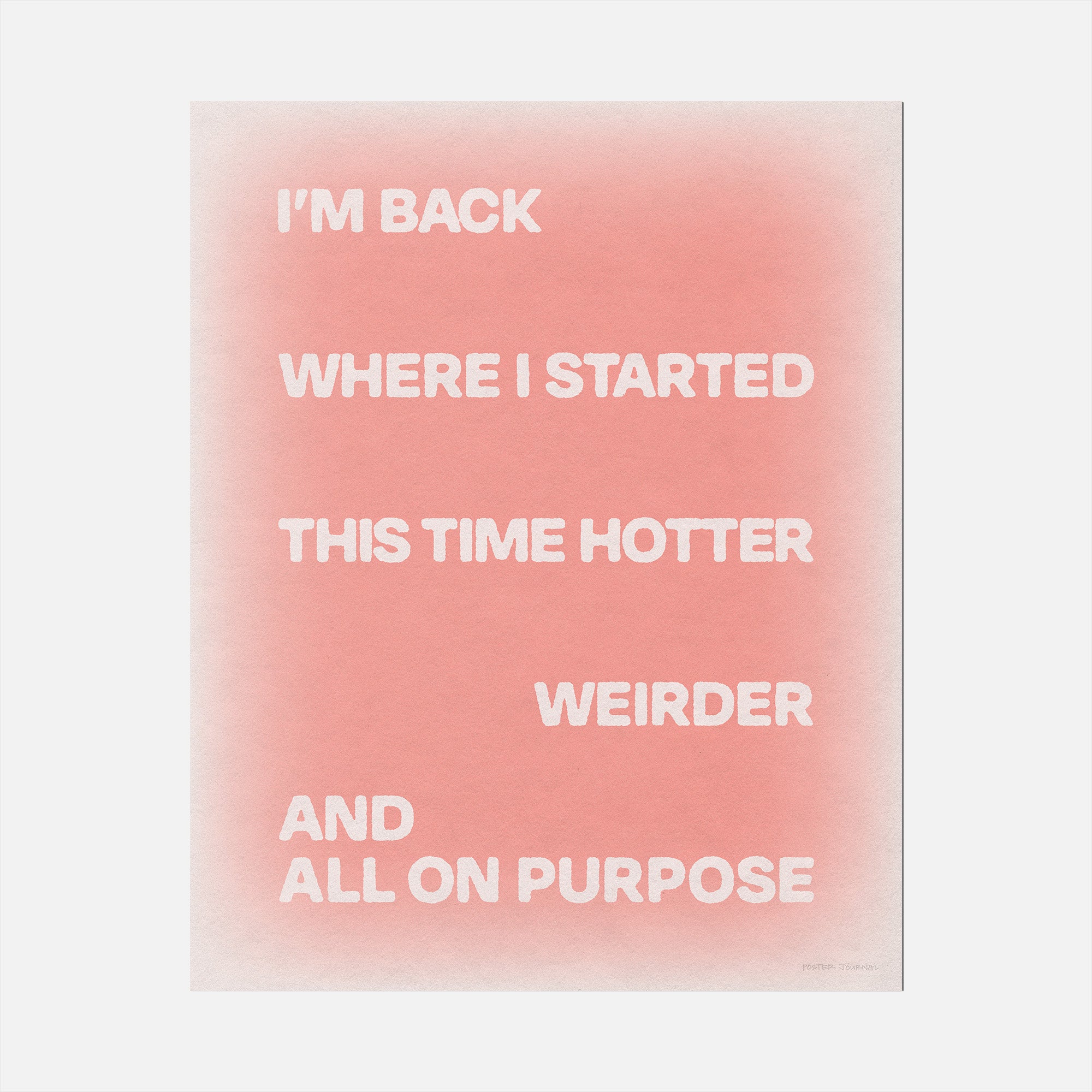 STARTED PRINT