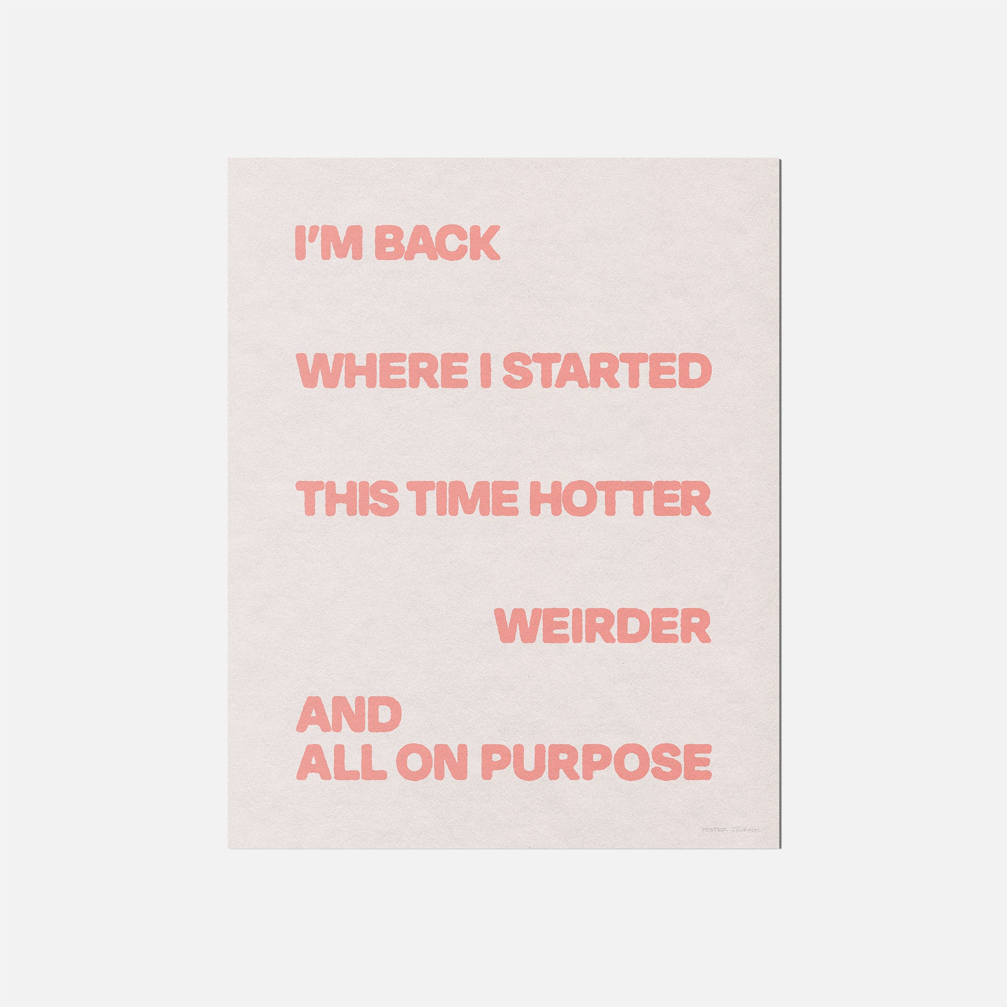 STARTED PRINT