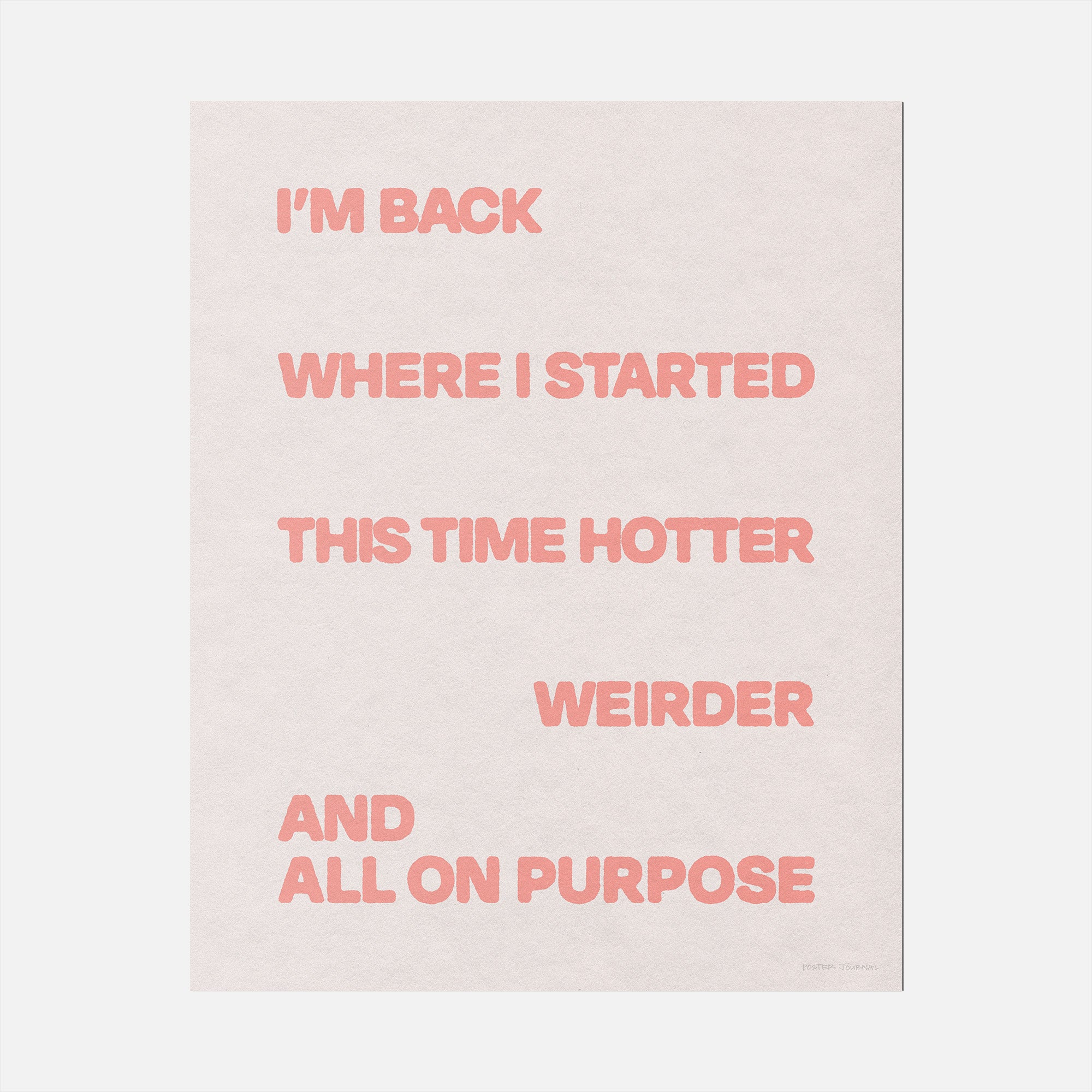 STARTED PRINT