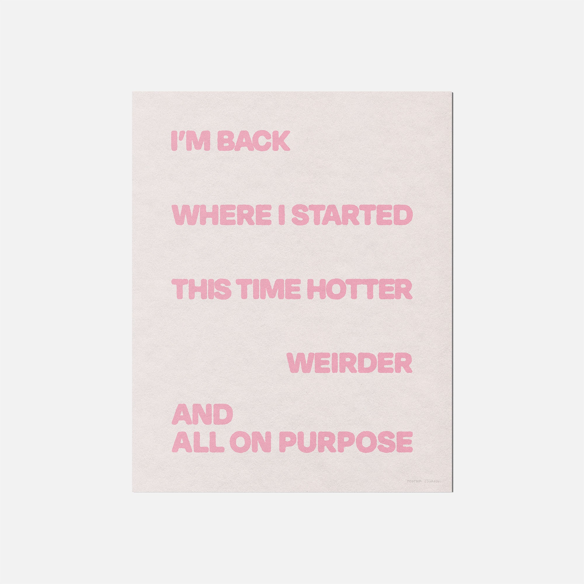 STARTED PRINT