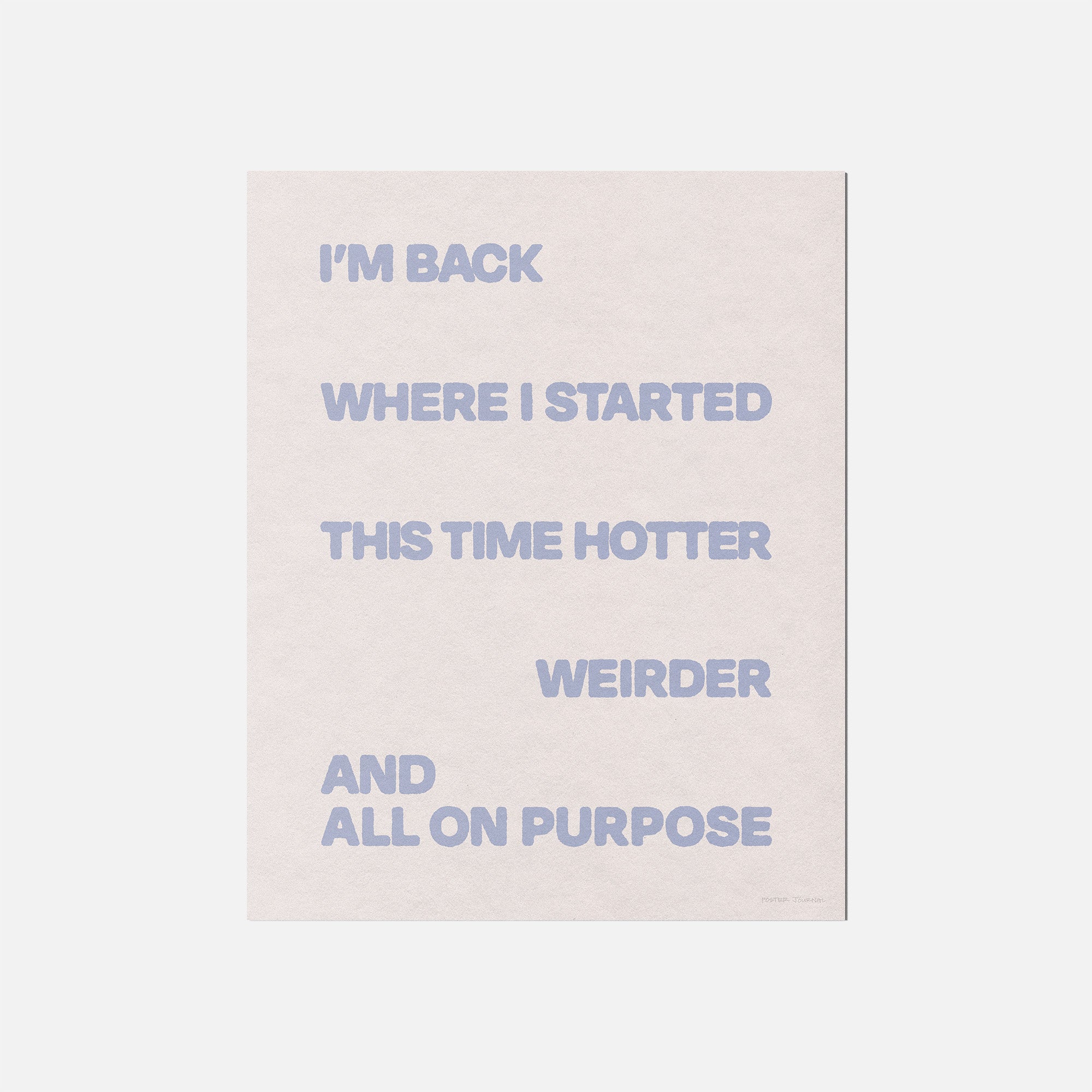 STARTED PRINT