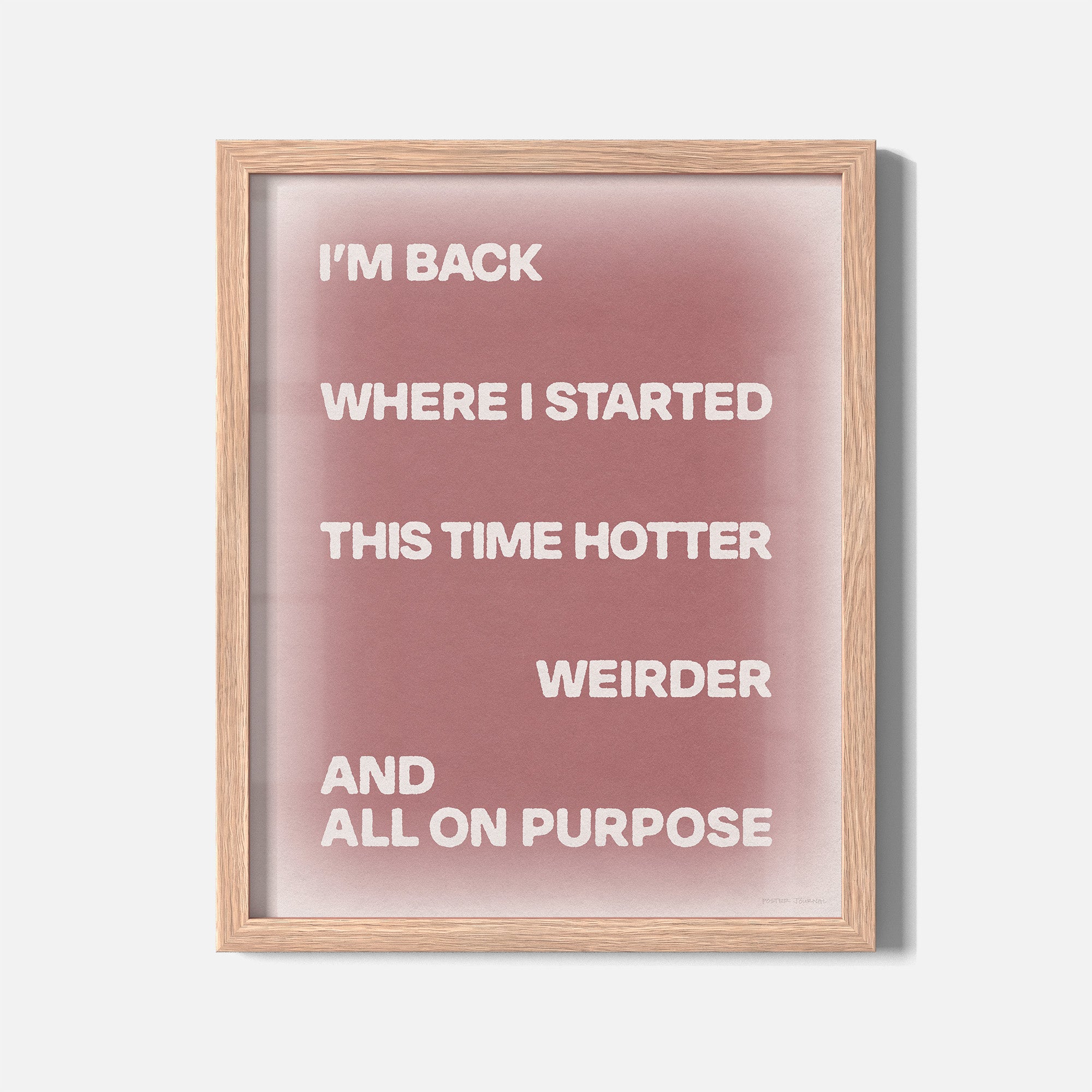 STARTED PRINT