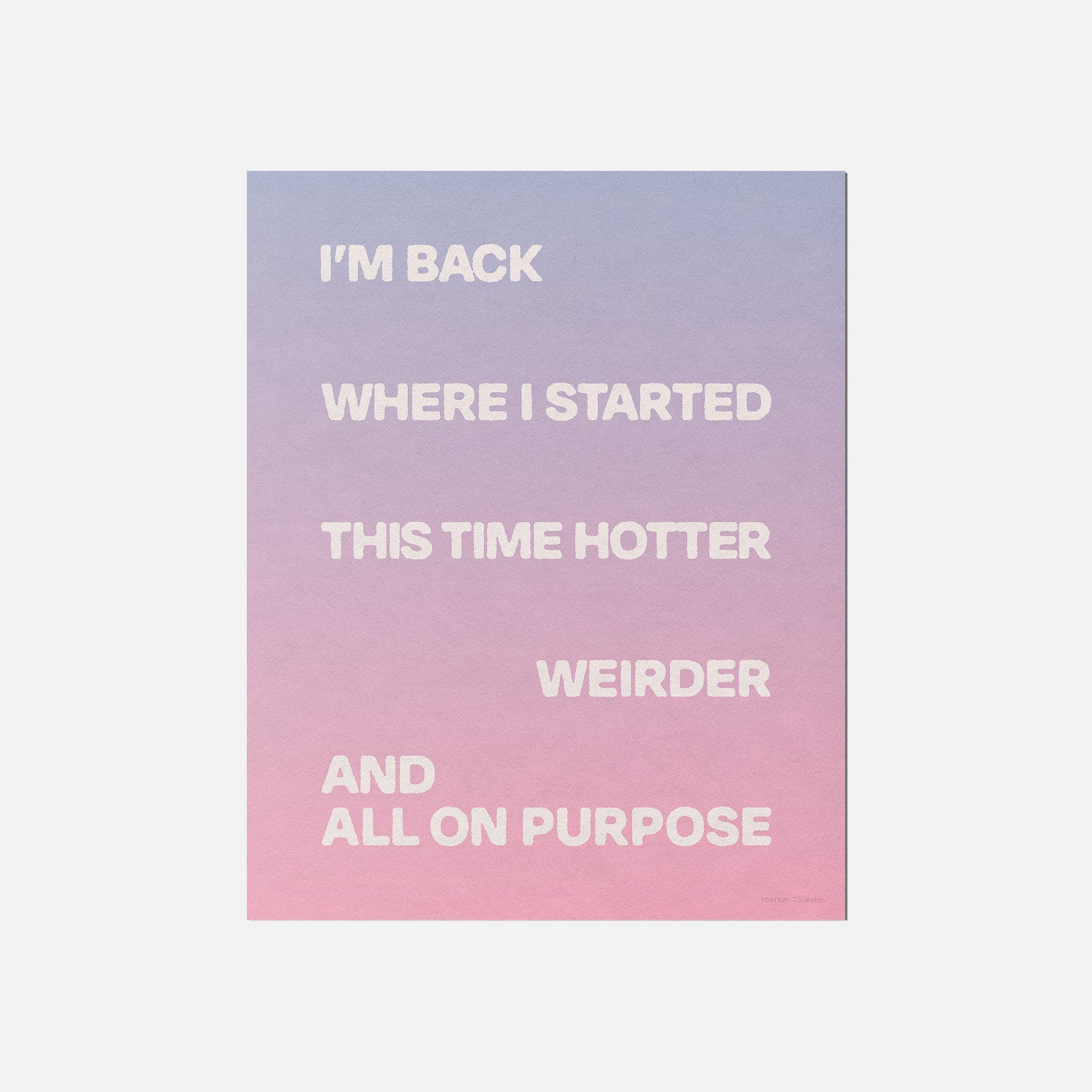 STARTED PRINT
