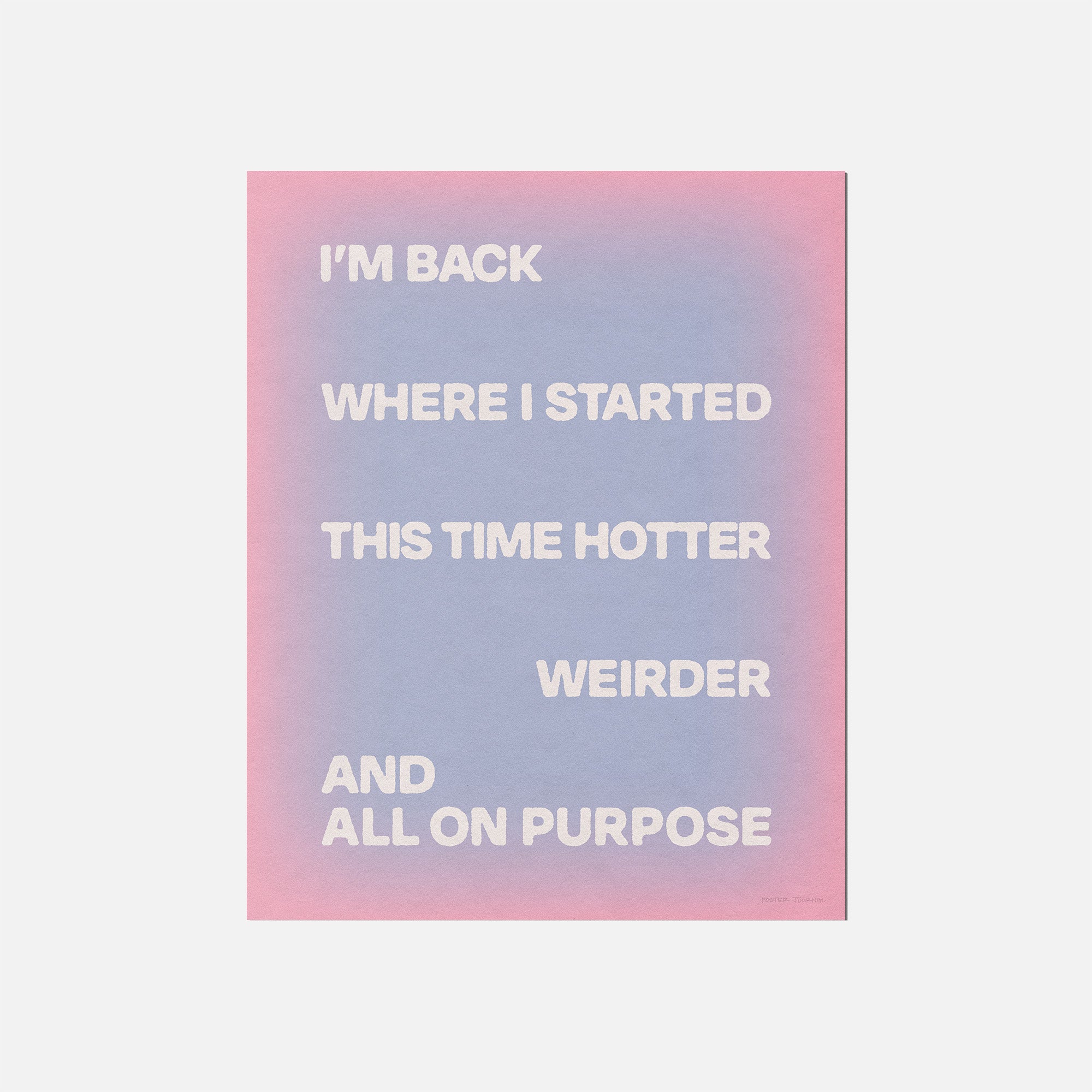STARTED PRINT