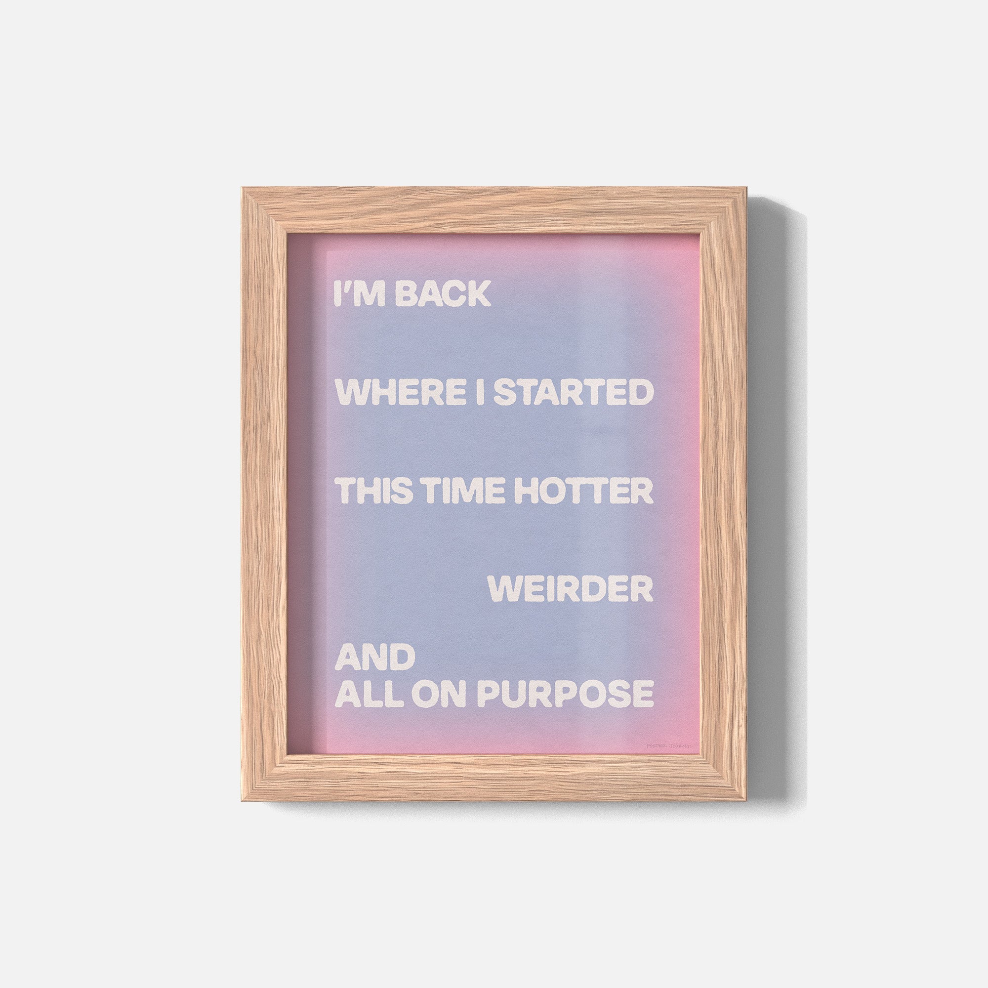 STARTED PRINT