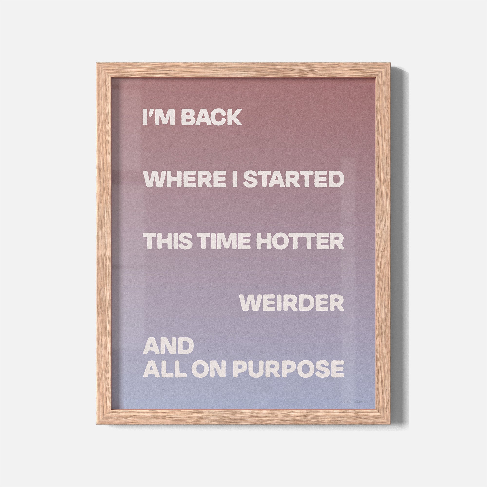 STARTED PRINT