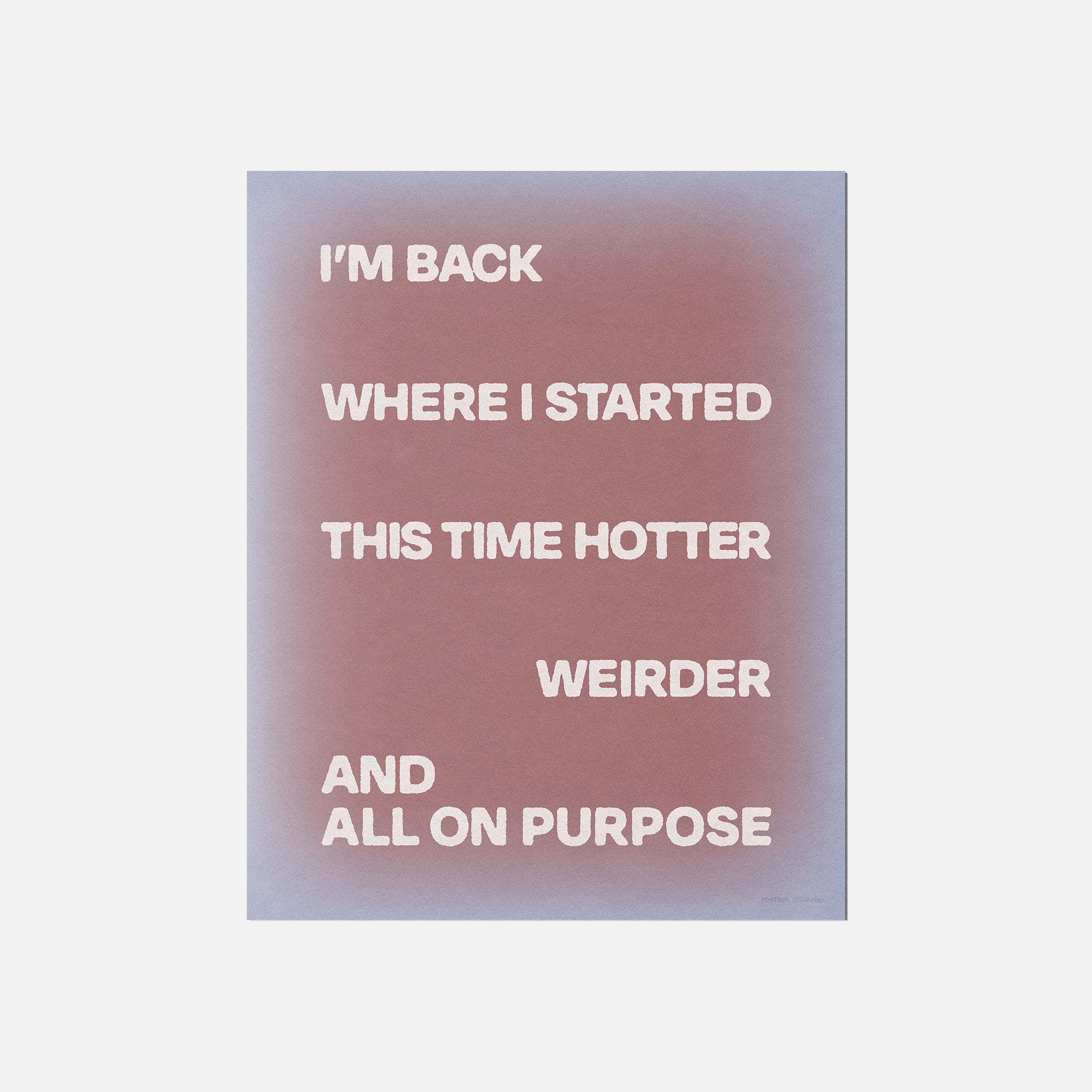 STARTED PRINT