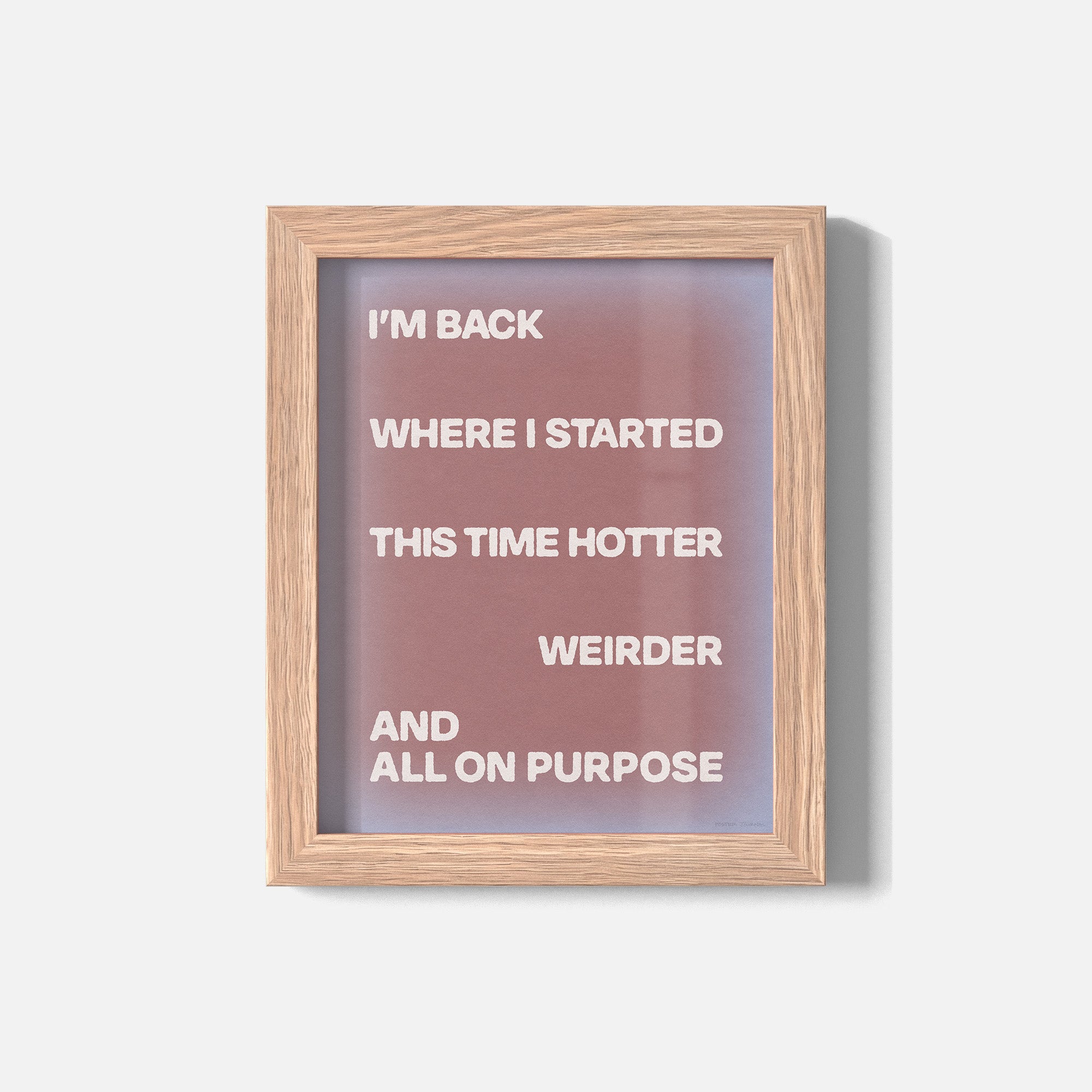 STARTED PRINT