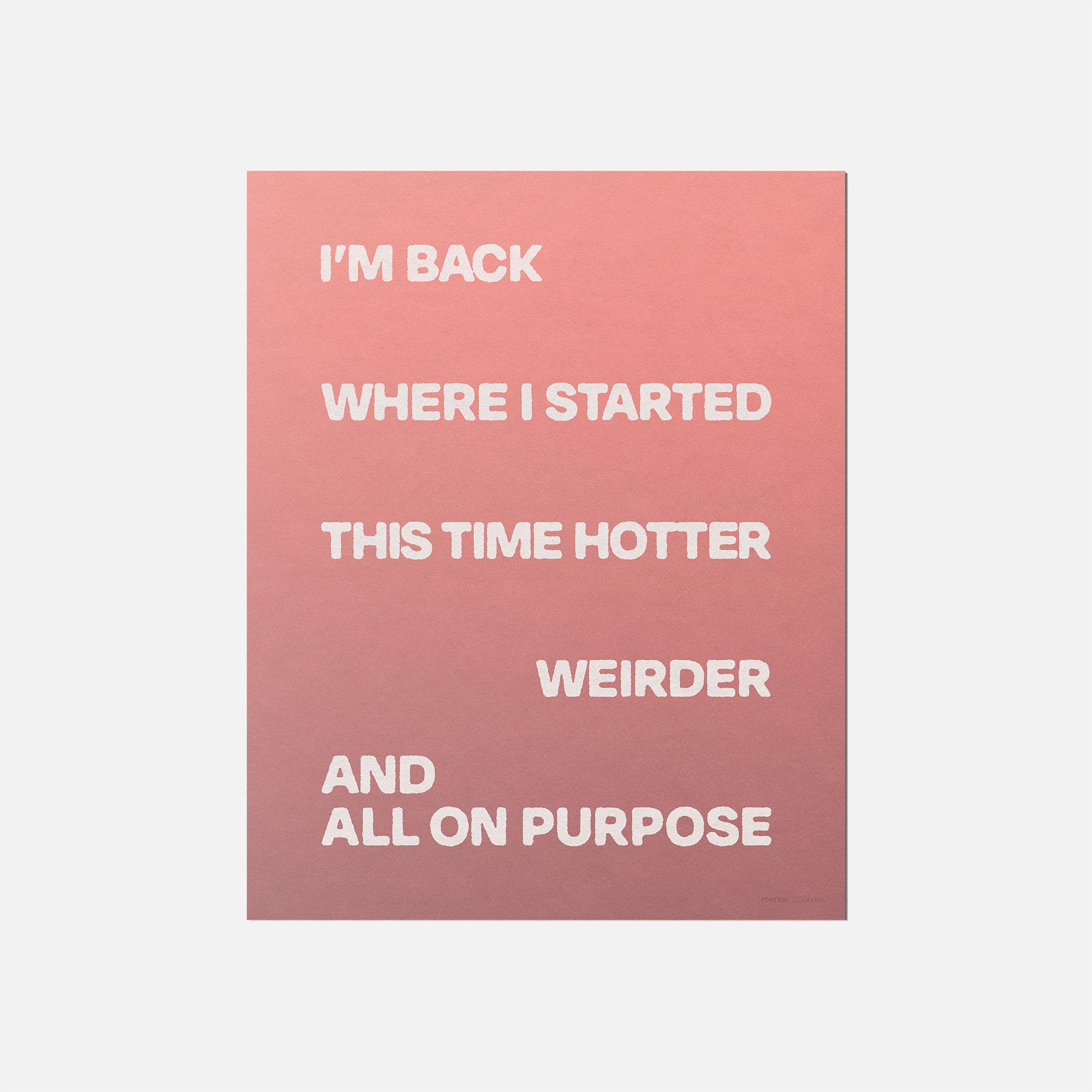 STARTED PRINT