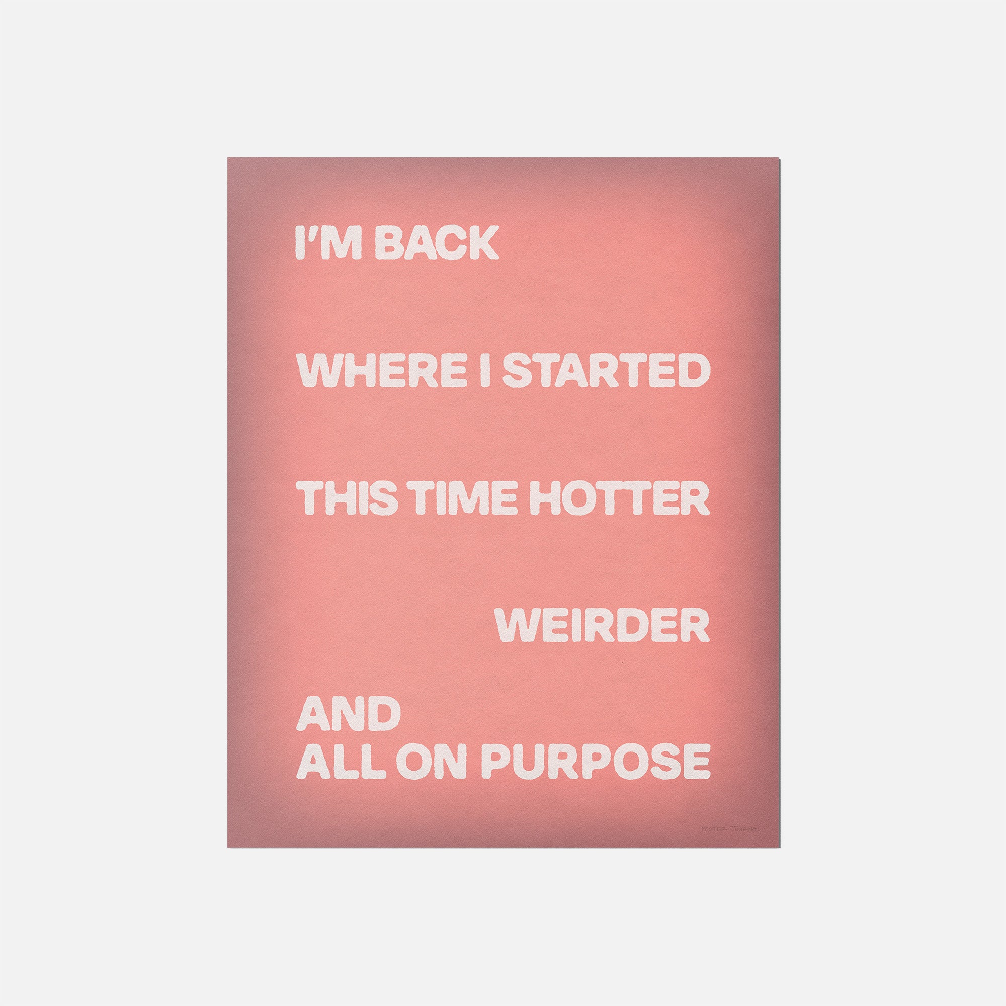 STARTED PRINT