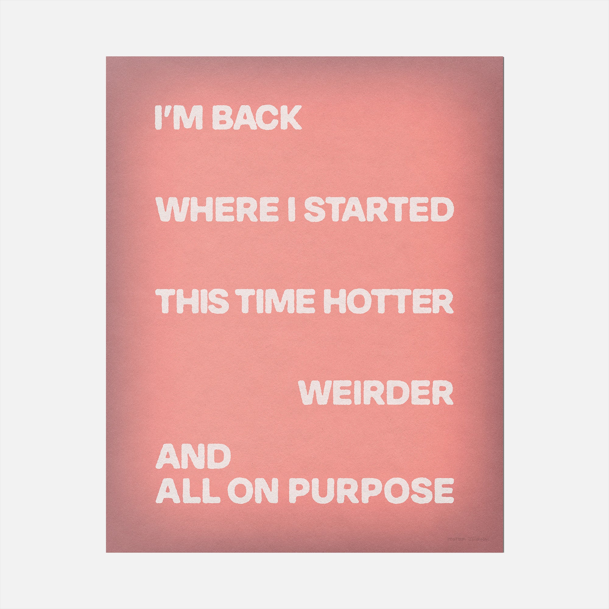 STARTED PRINT