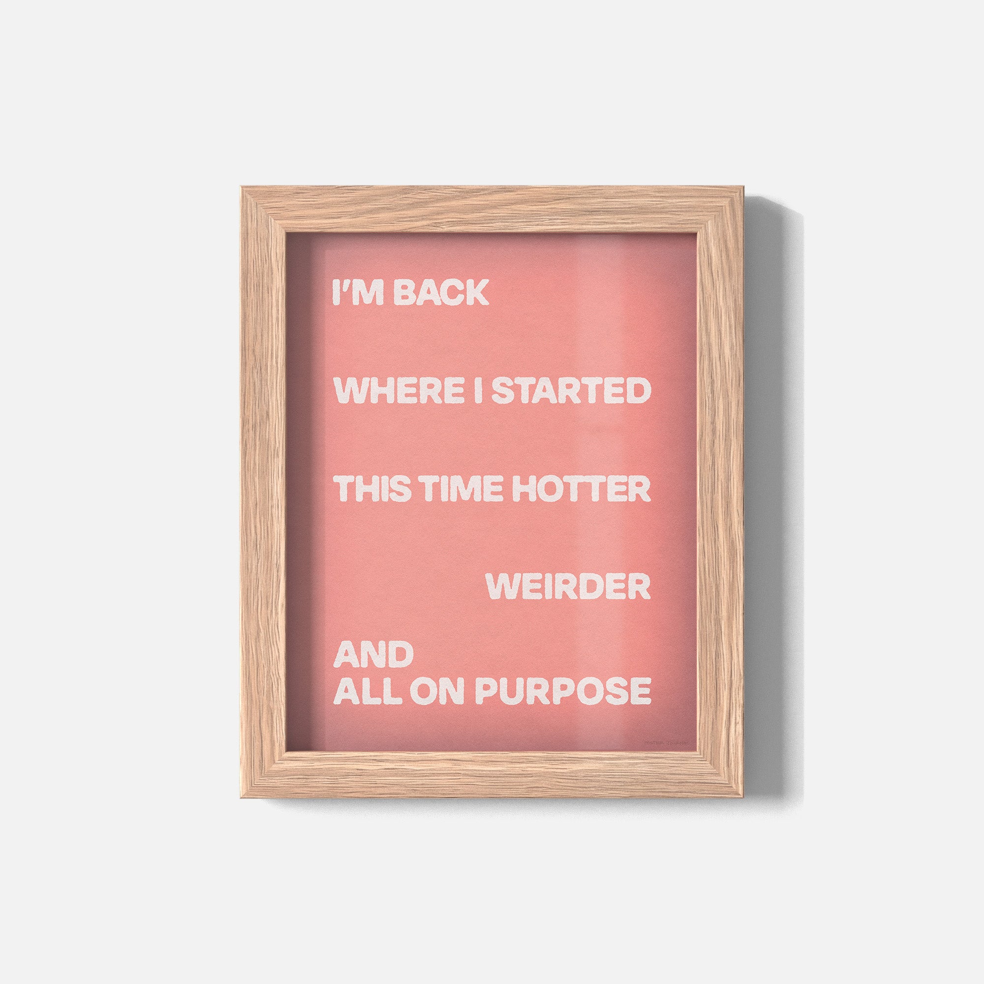 STARTED PRINT