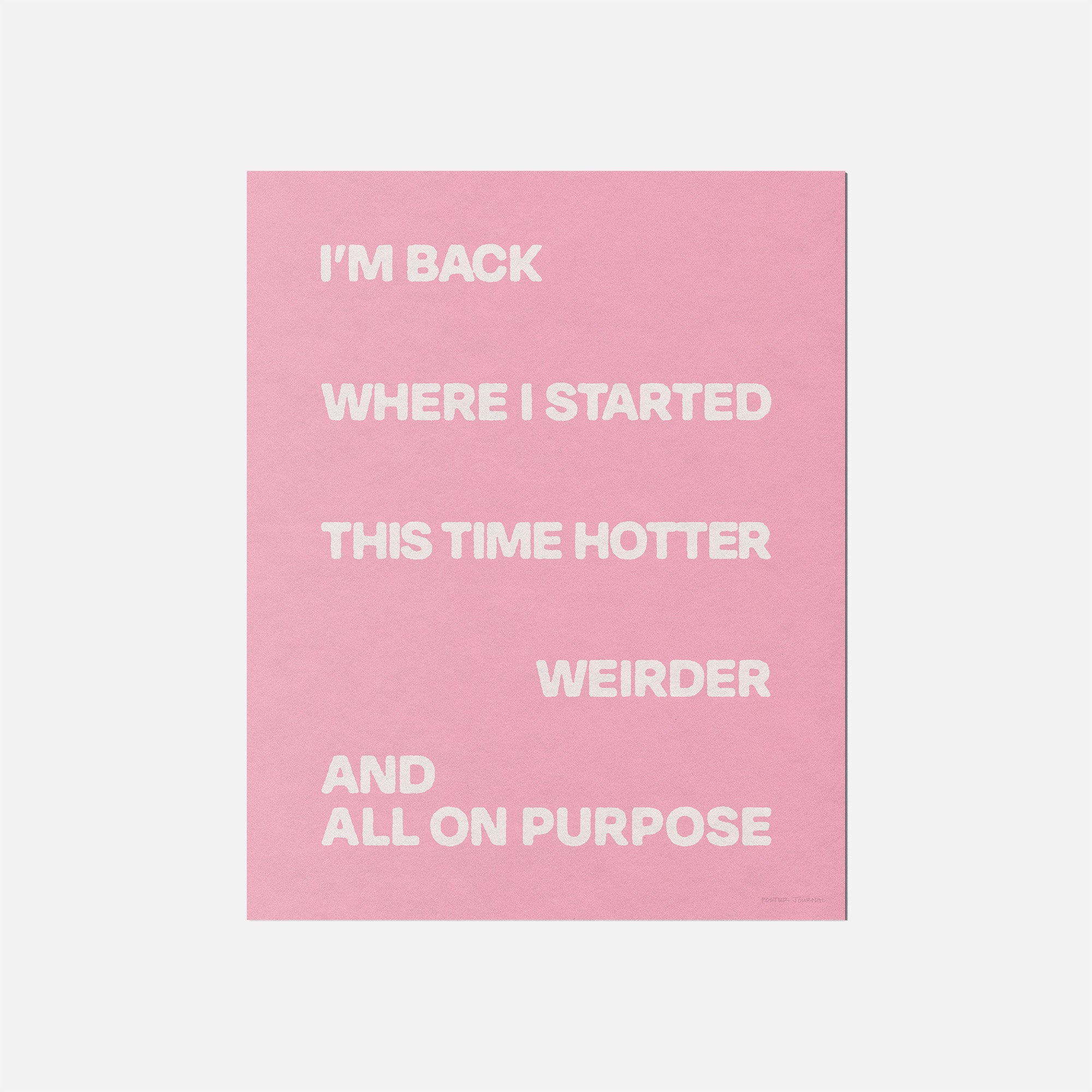 STARTED PRINT
