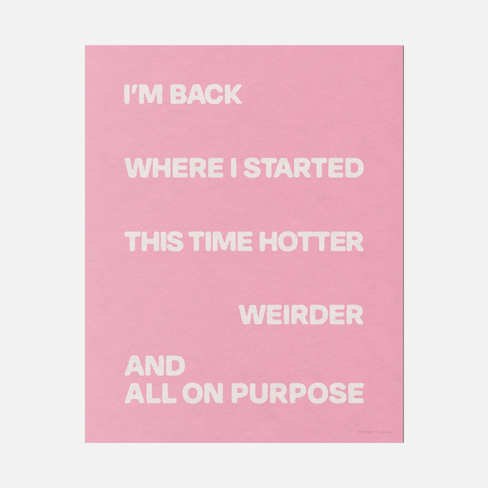 STARTED PRINT