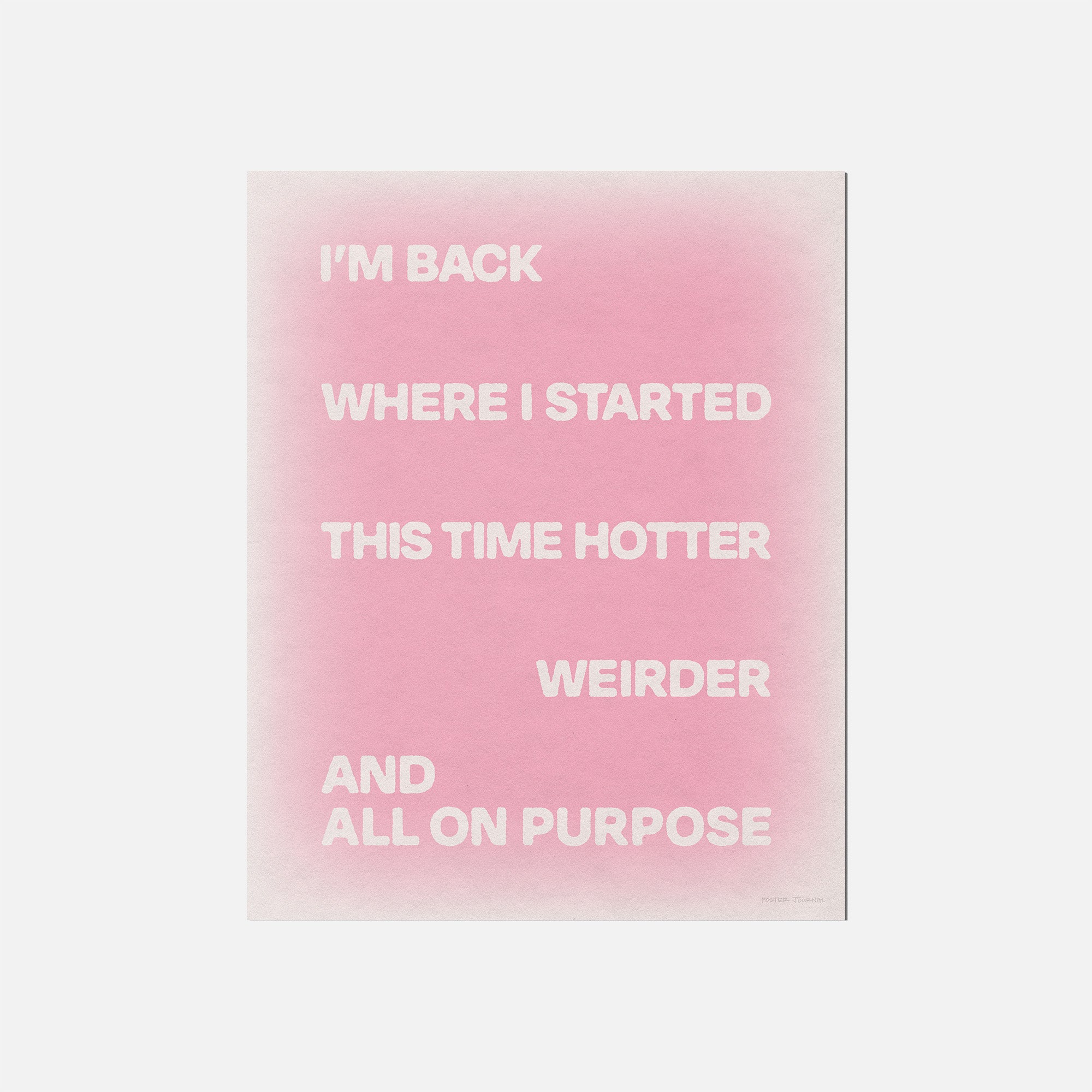 STARTED PRINT
