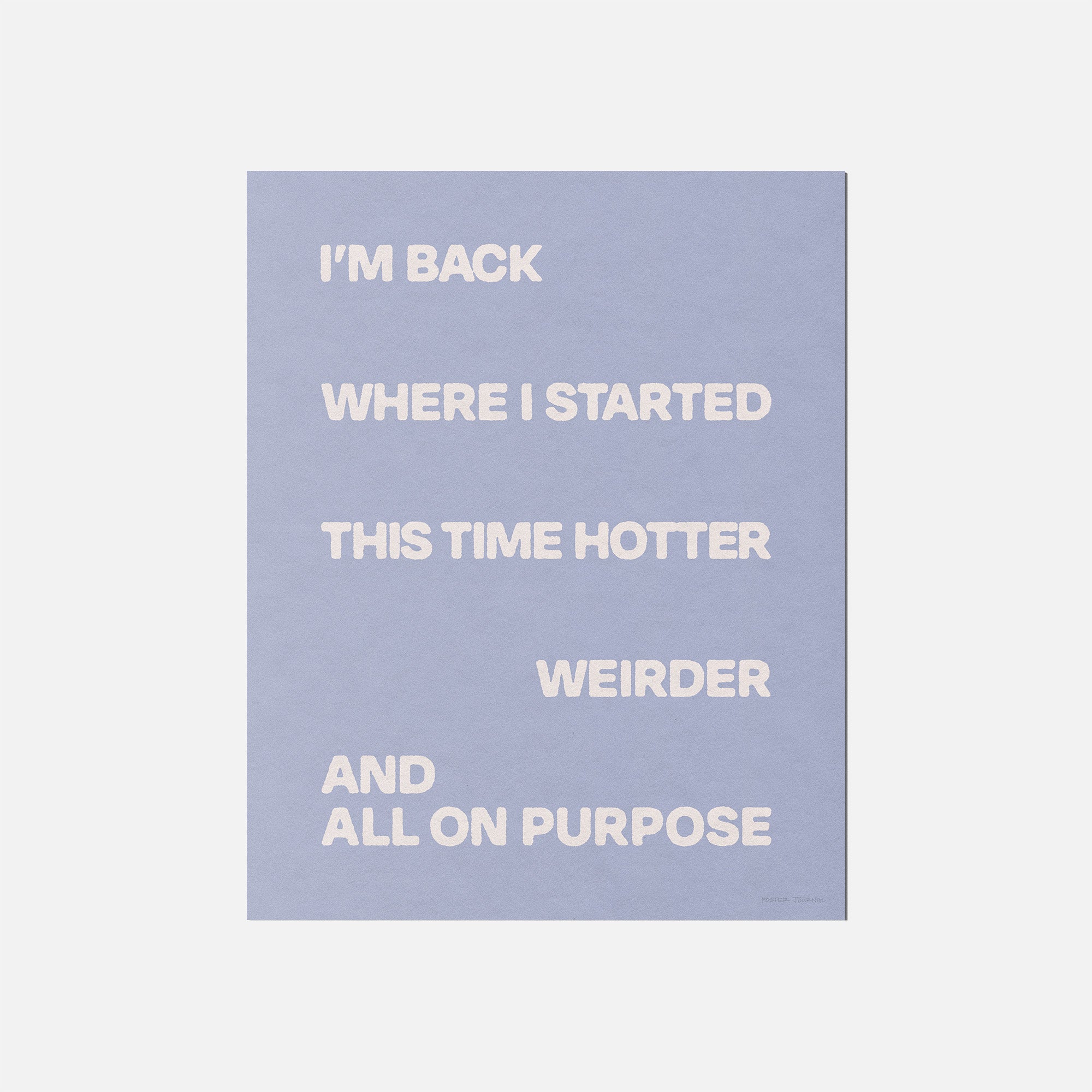 STARTED PRINT