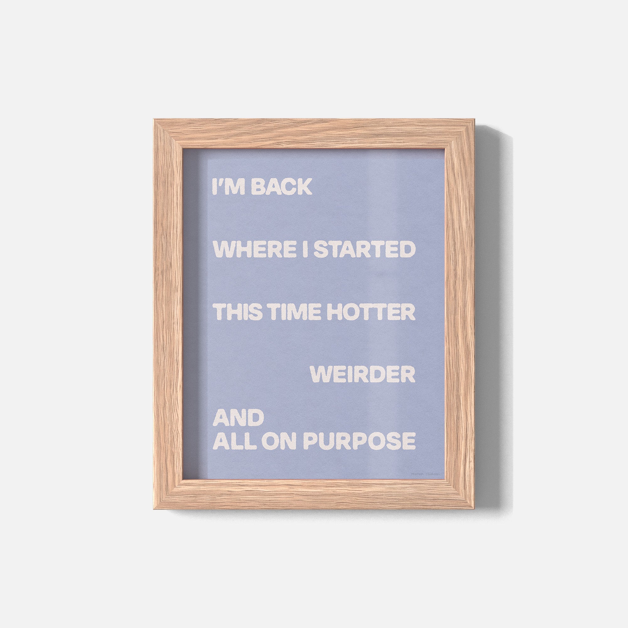 STARTED PRINT