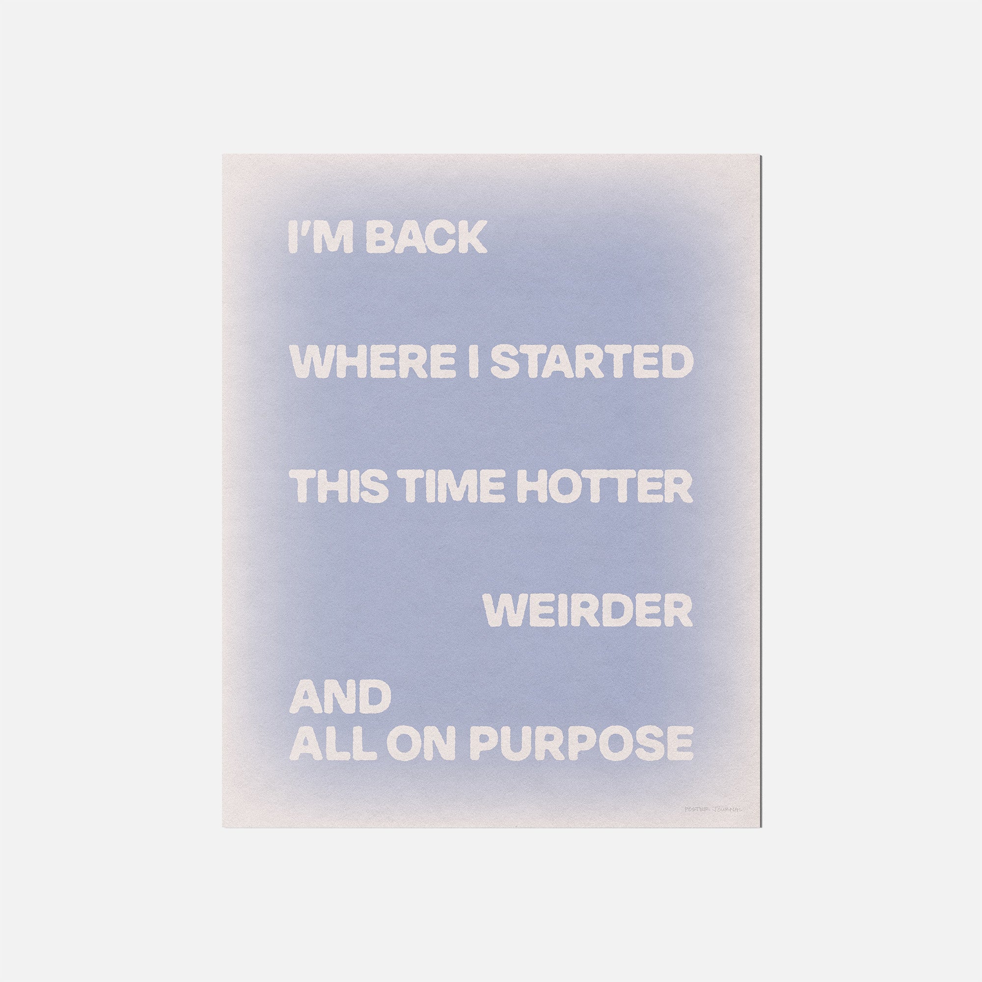STARTED PRINT