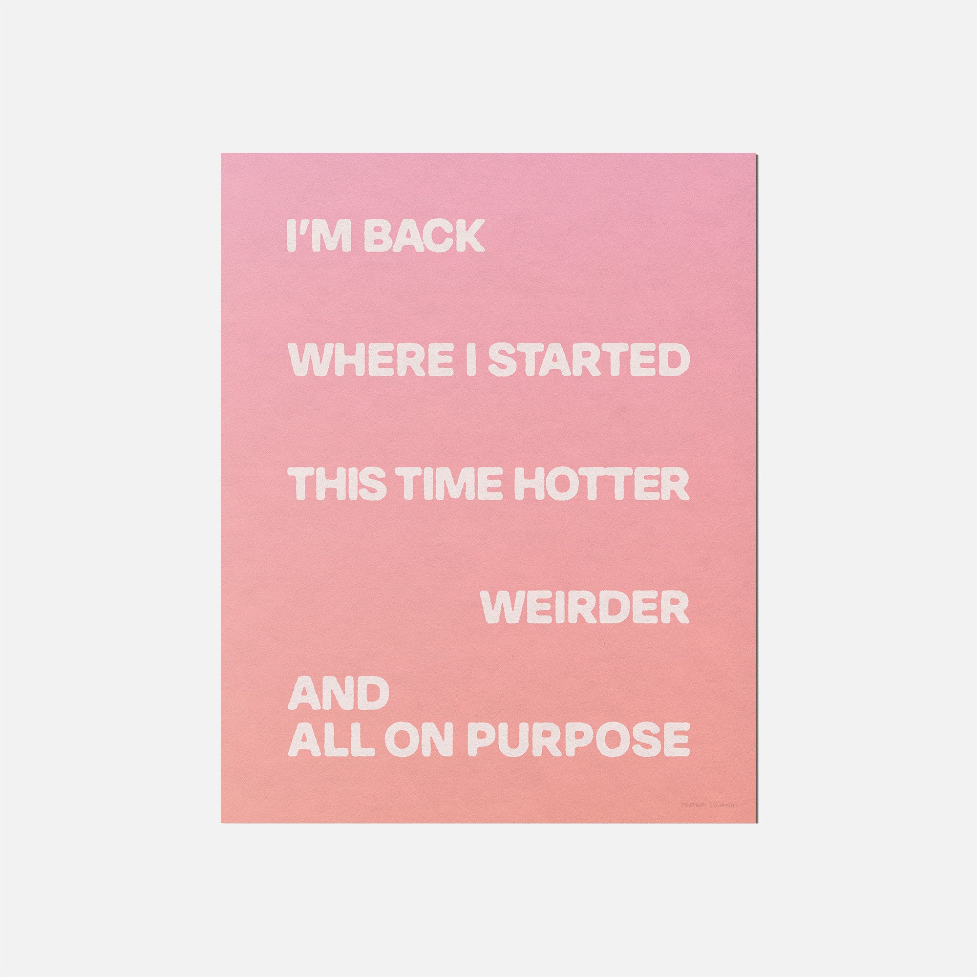 STARTED PRINT
