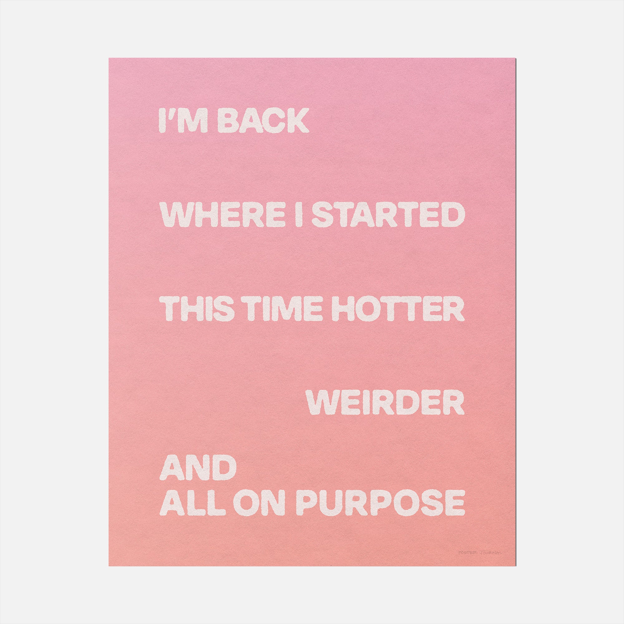 STARTED PRINT