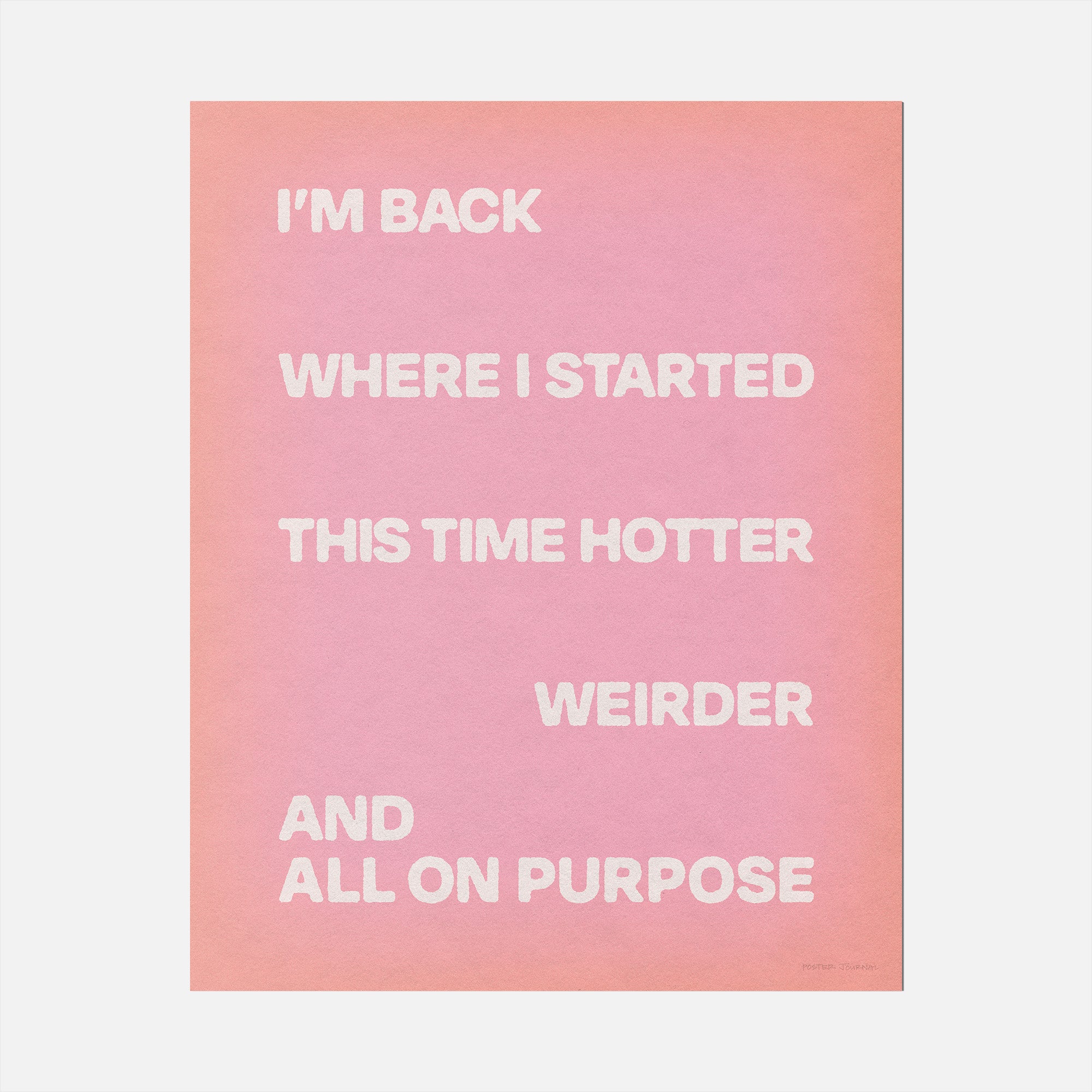 STARTED PRINT