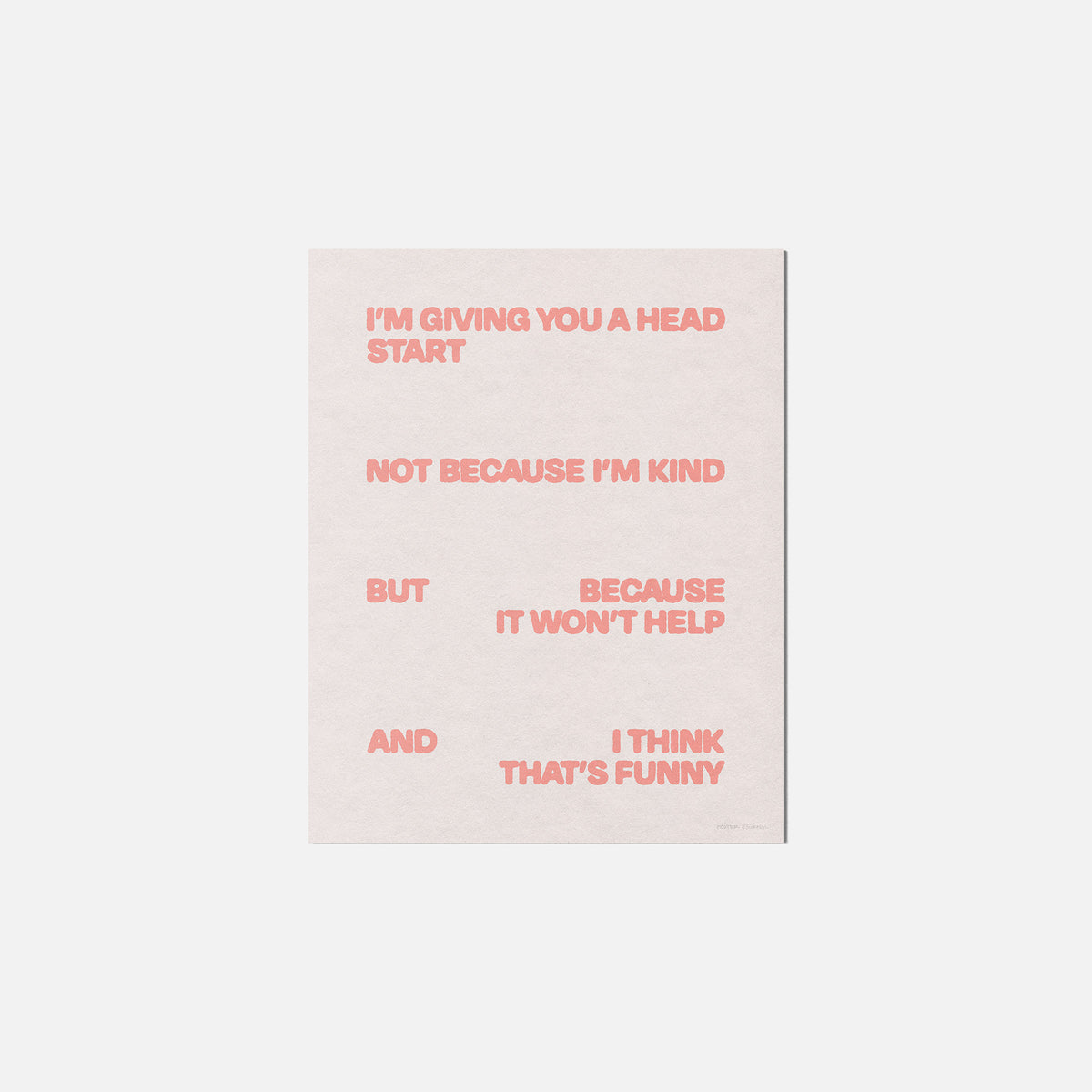 START PRINT