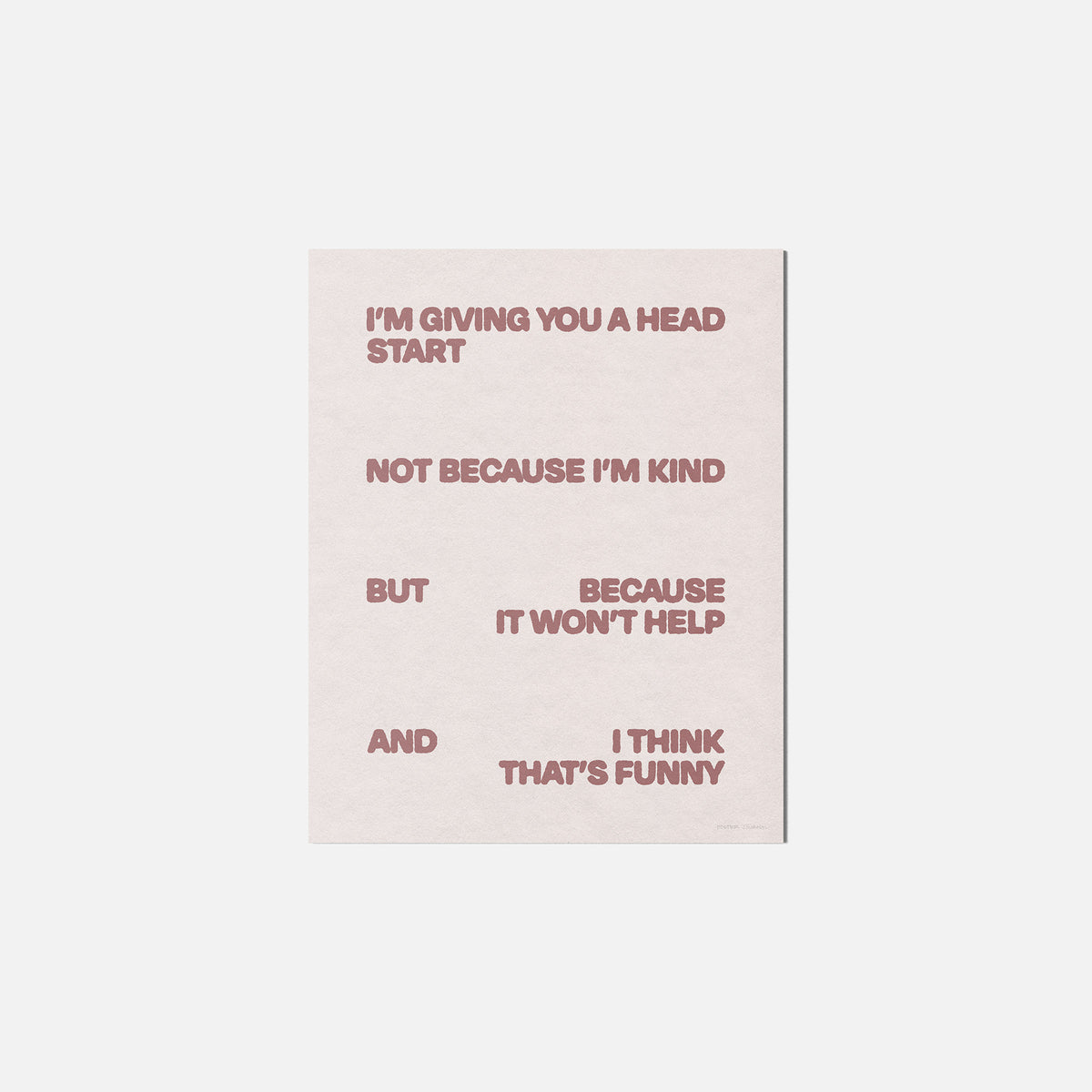 START PRINT