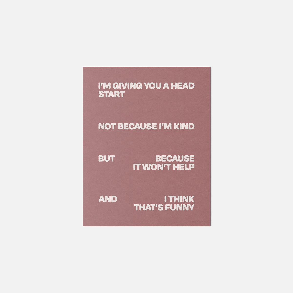 START PRINT