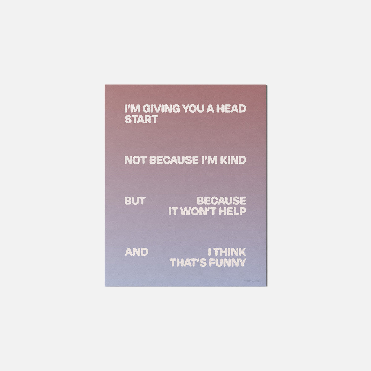 START PRINT