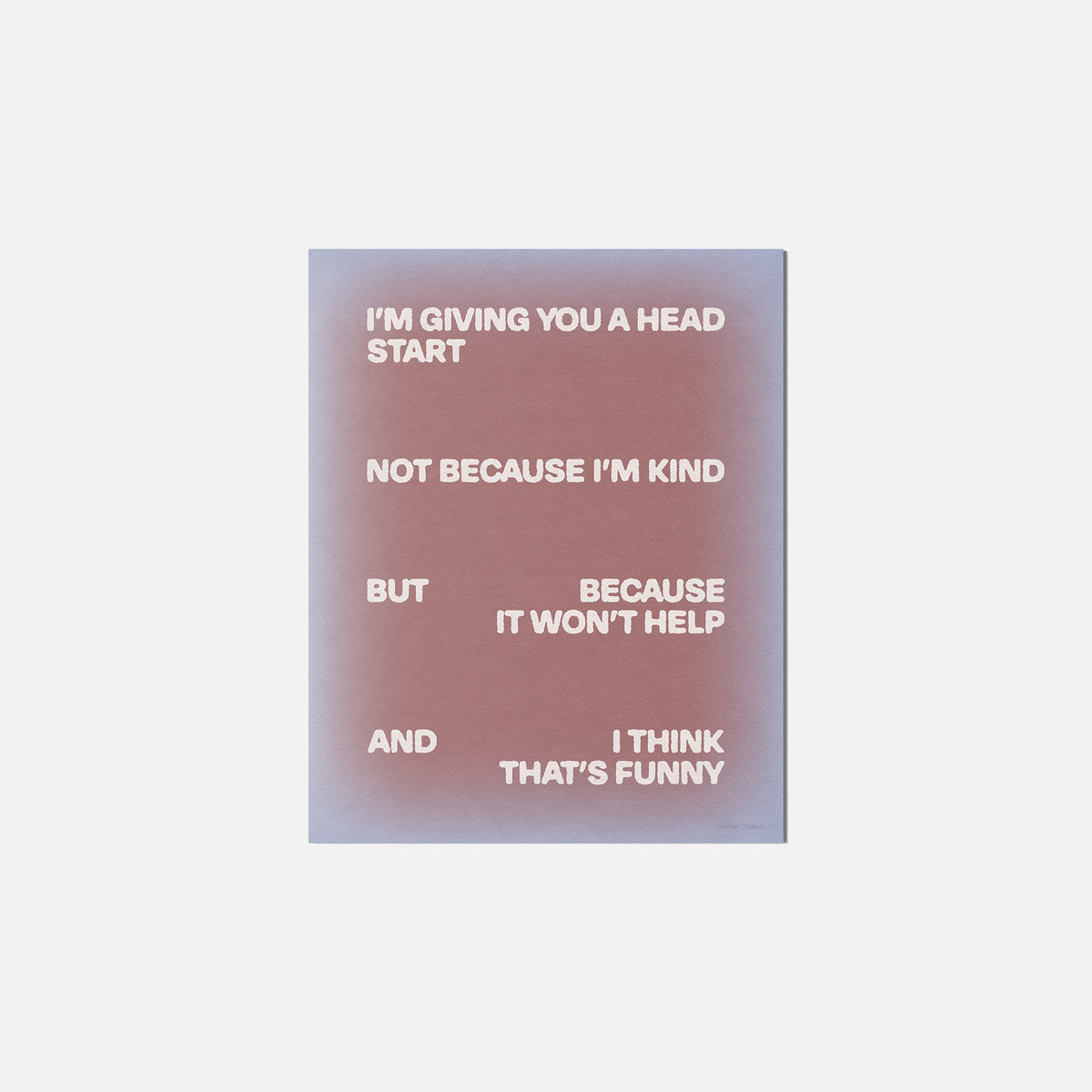 START PRINT