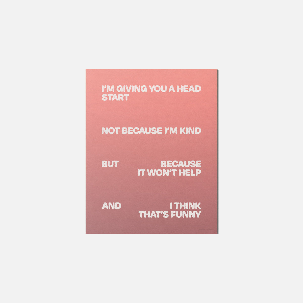 START PRINT