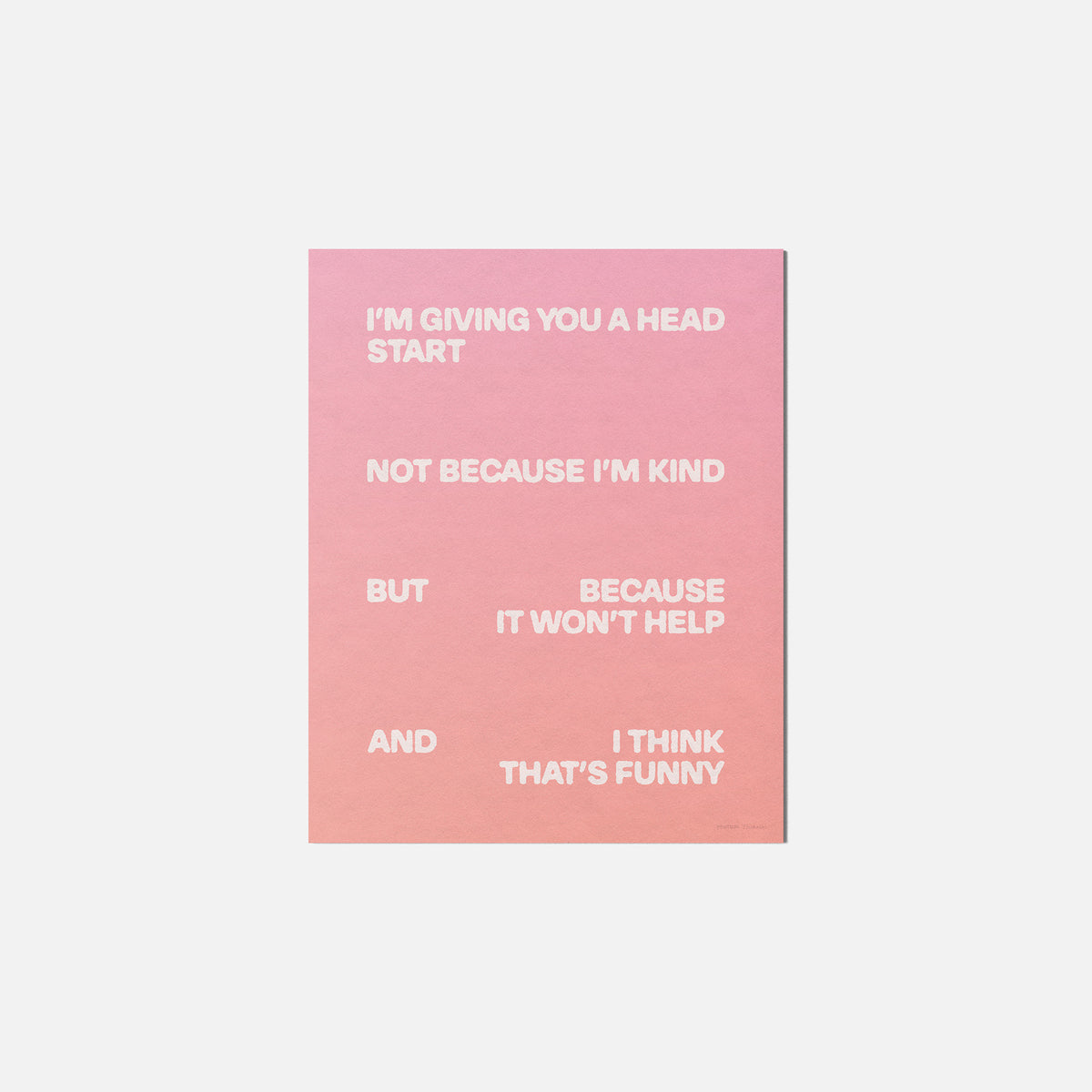 START PRINT