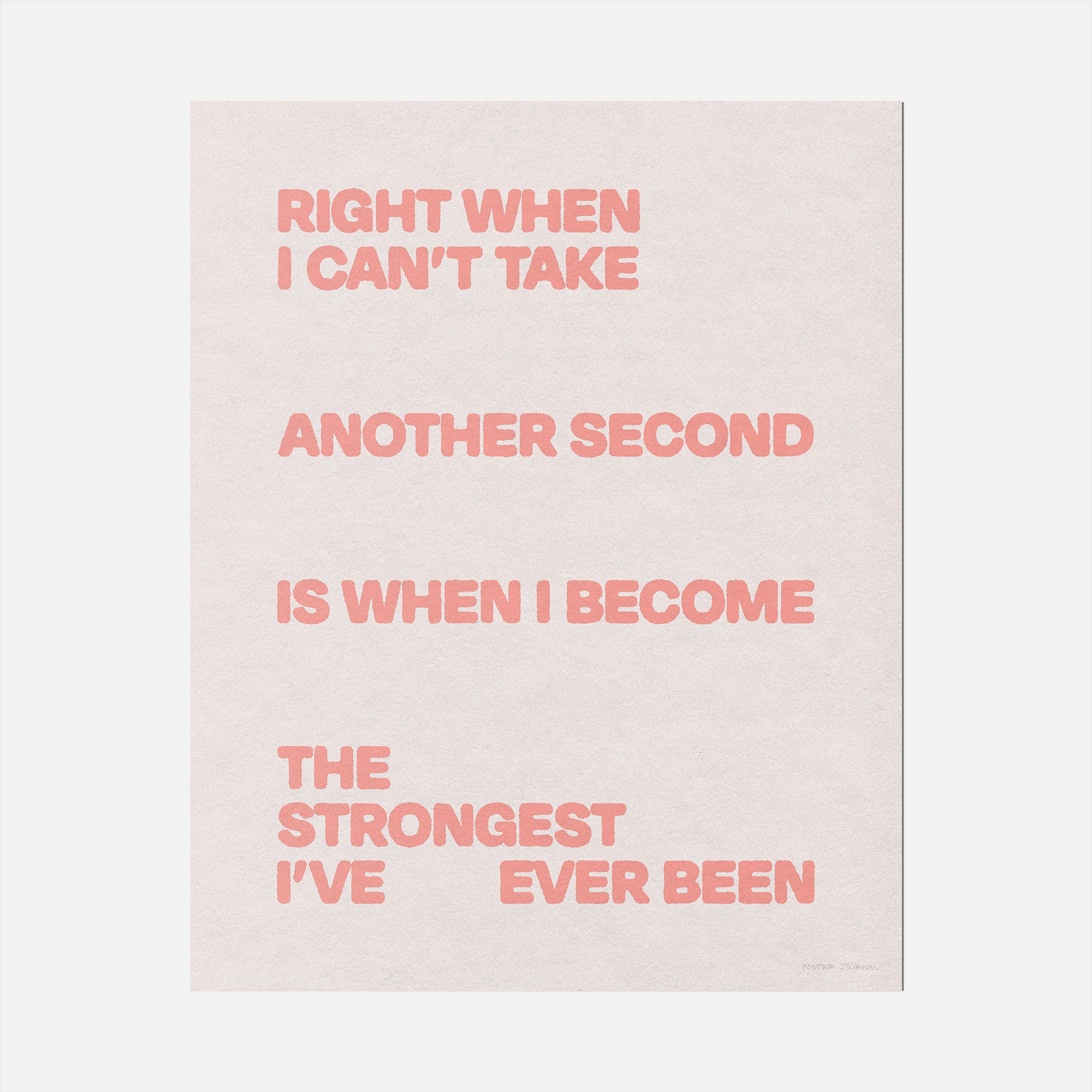 STRONGEST PRINT
