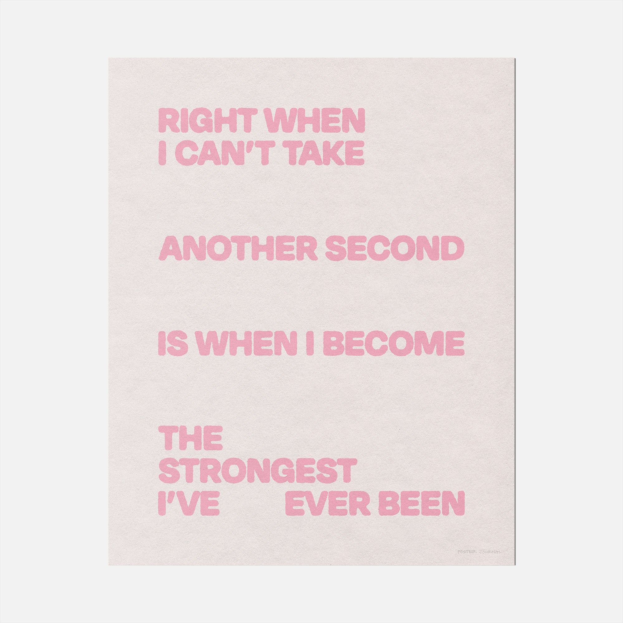 STRONGEST PRINT