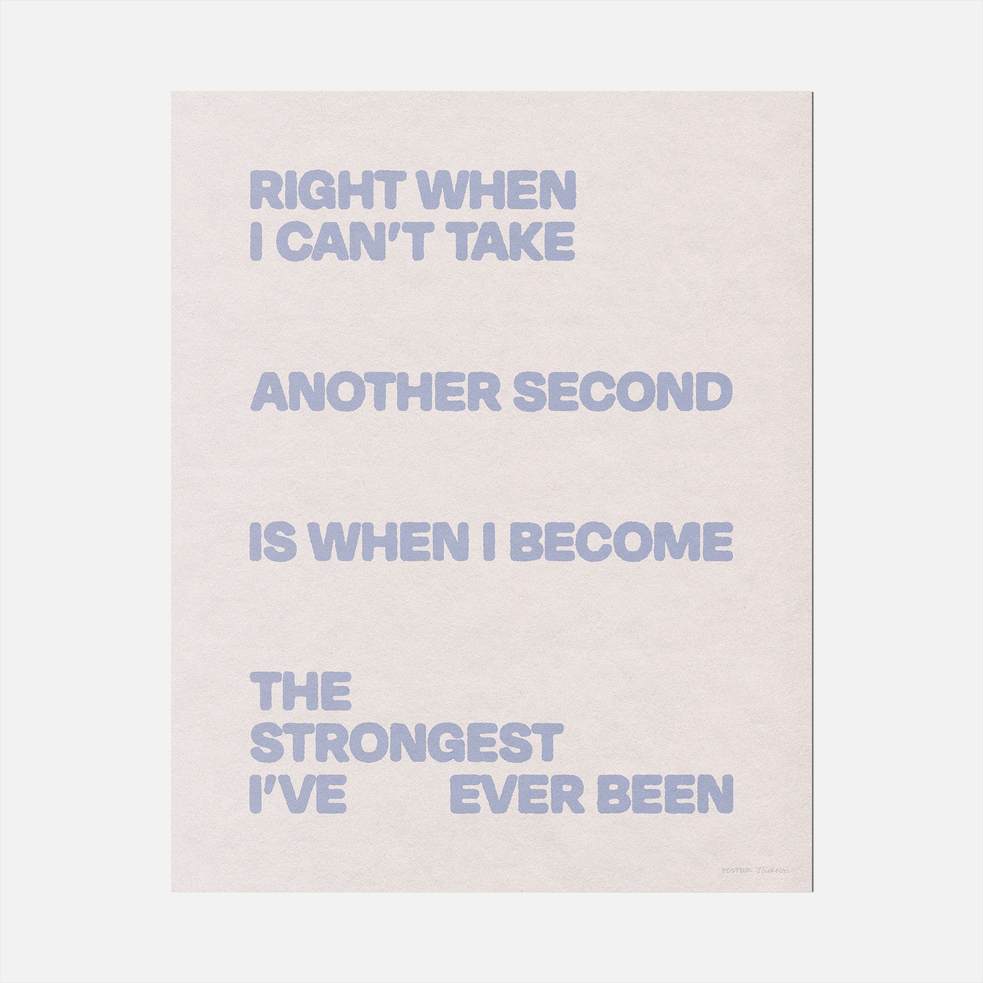 STRONGEST PRINT