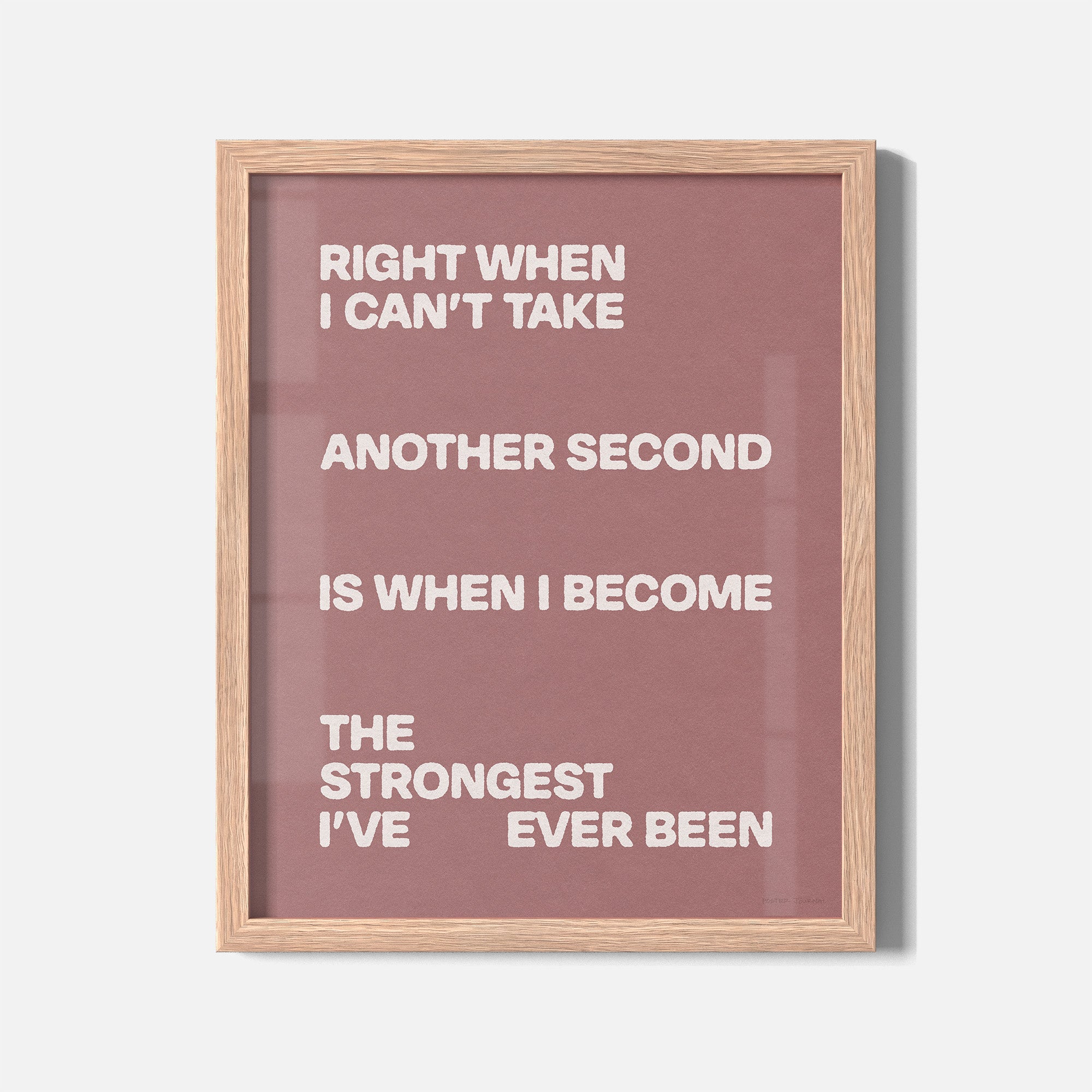 STRONGEST PRINT