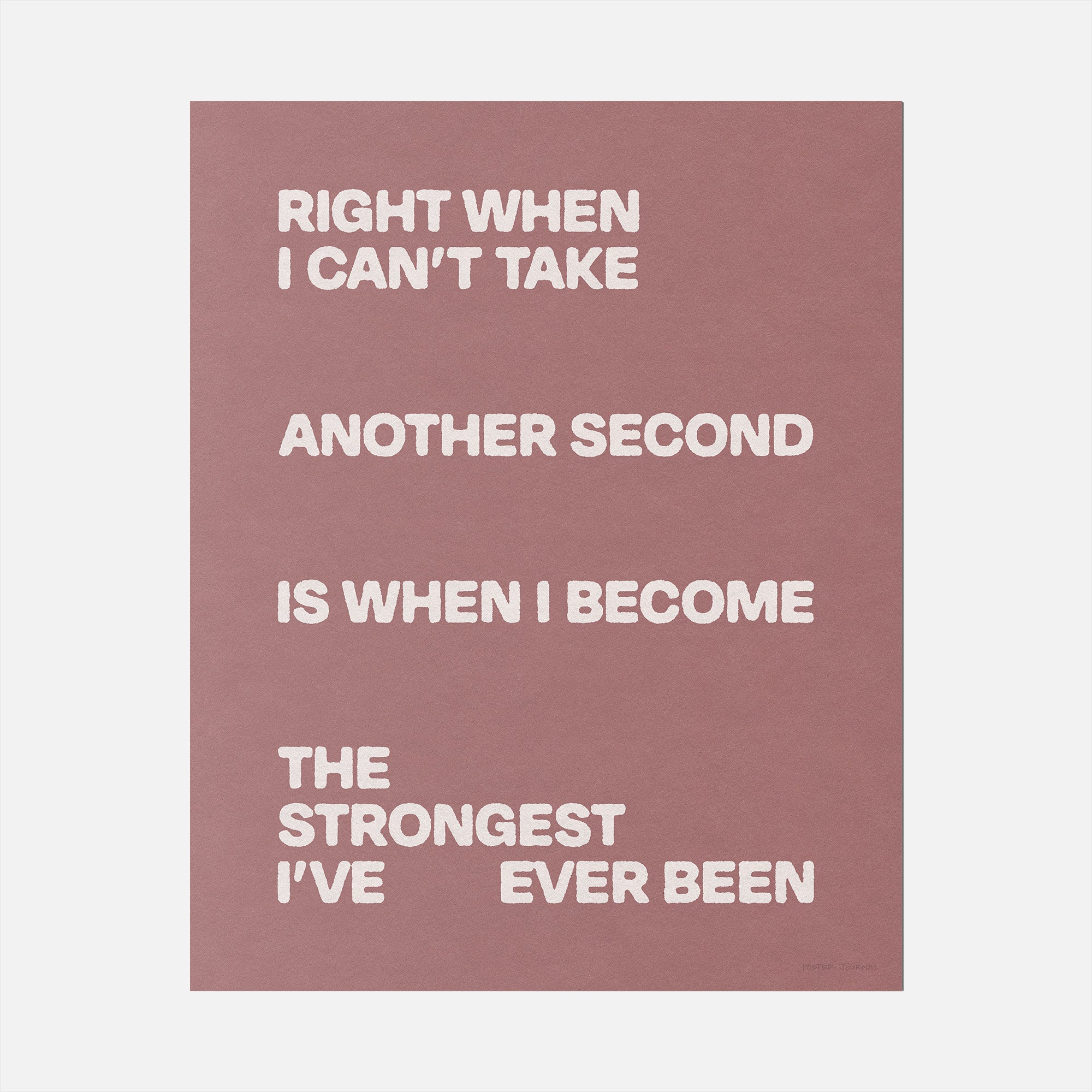 STRONGEST PRINT