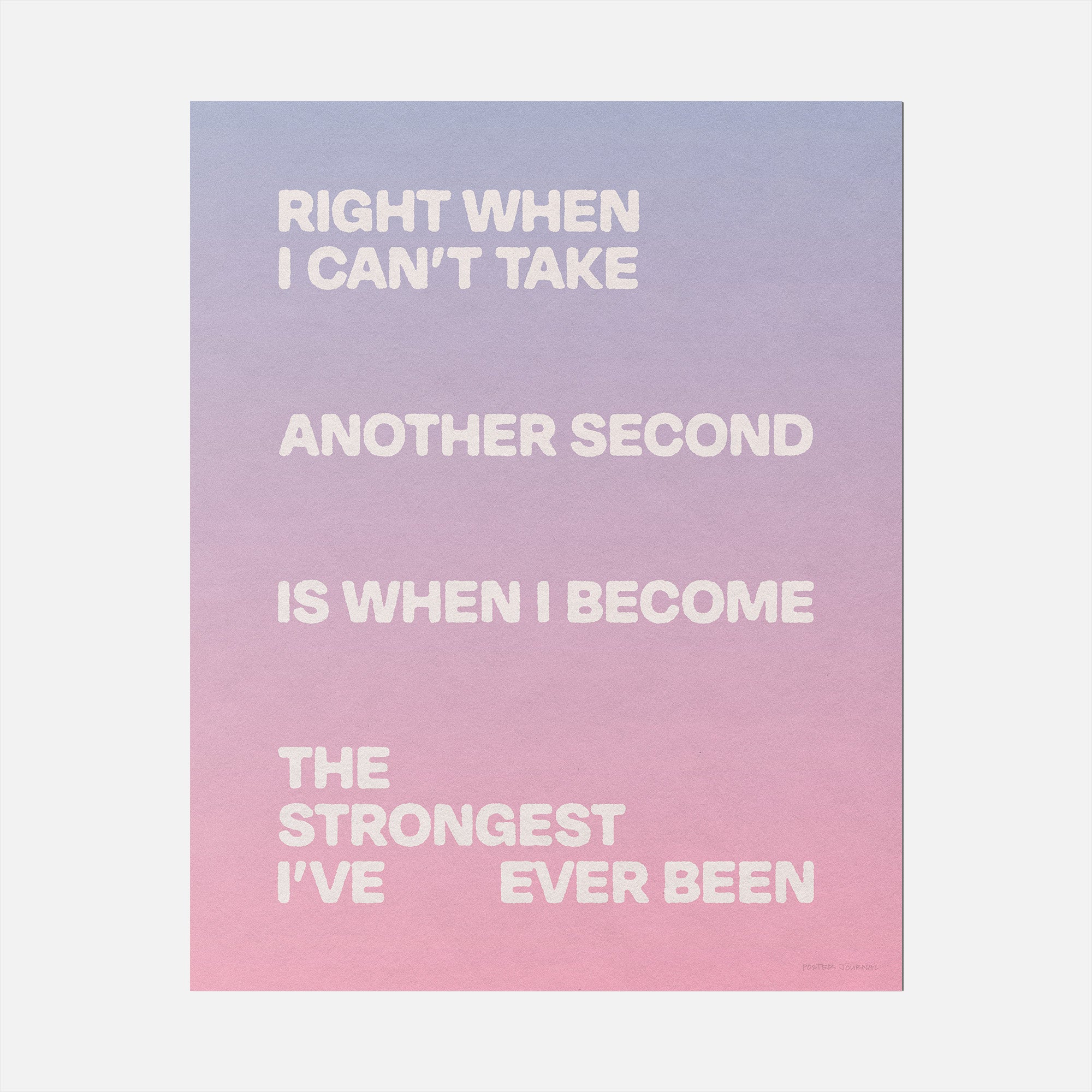 STRONGEST PRINT