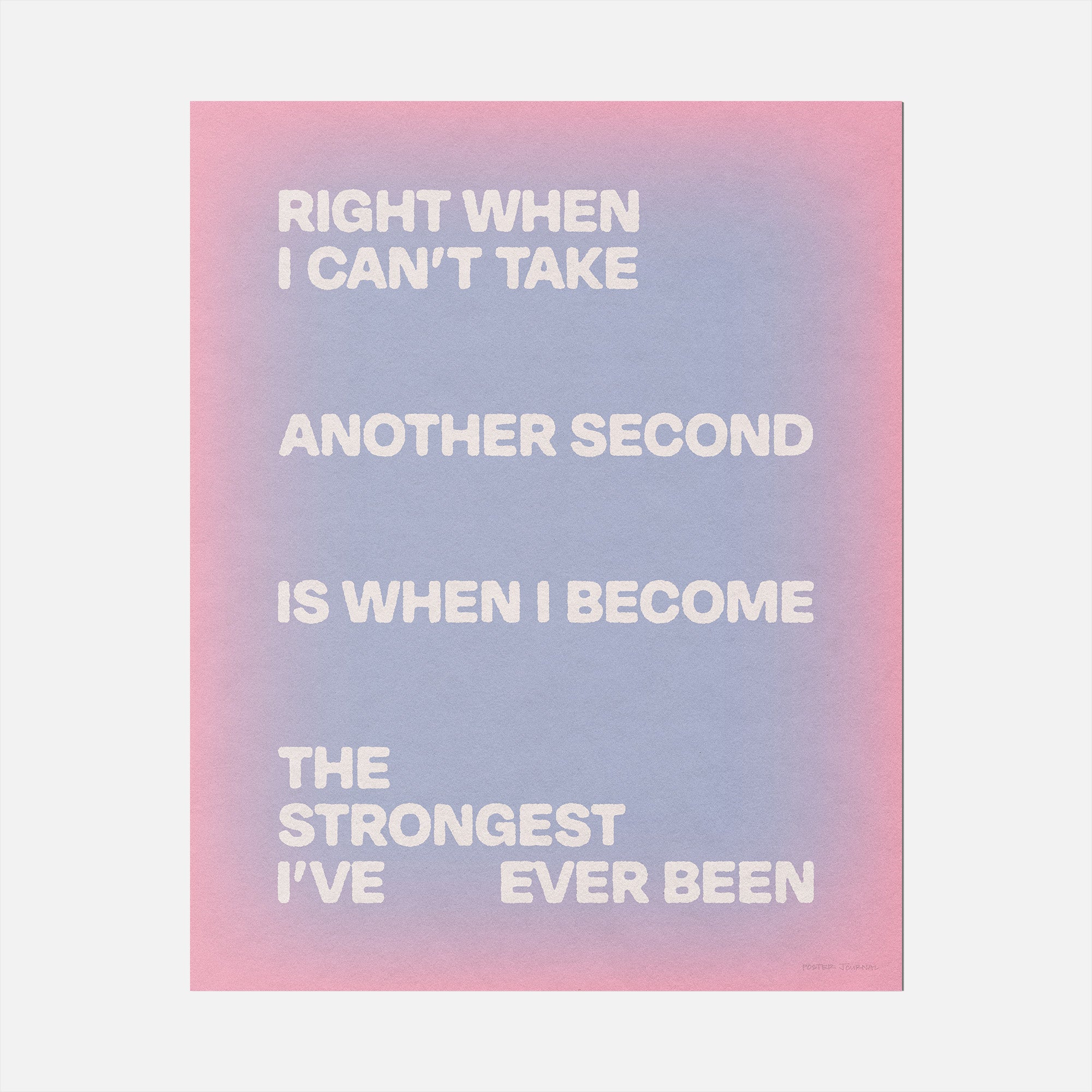 STRONGEST PRINT