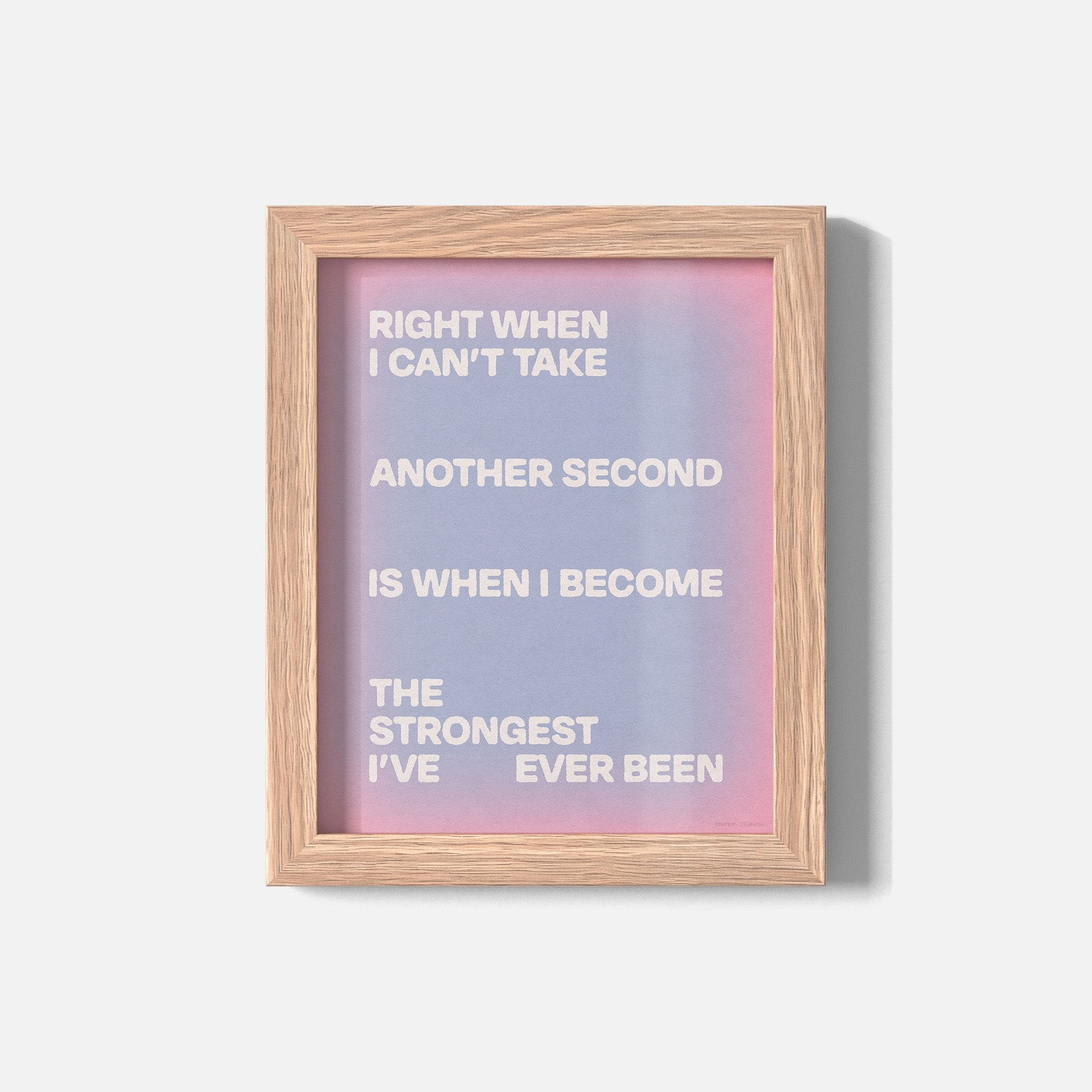 STRONGEST PRINT