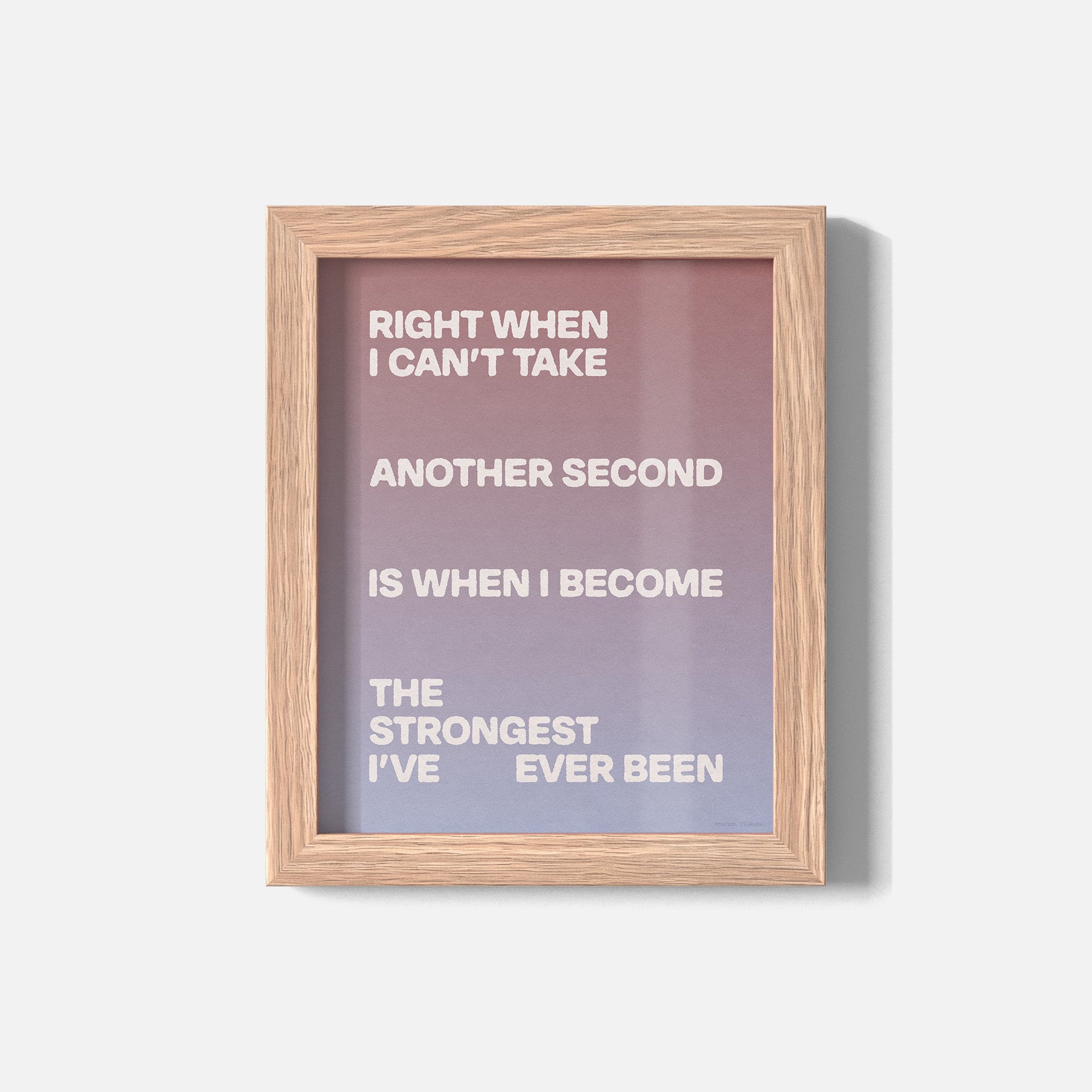 STRONGEST PRINT