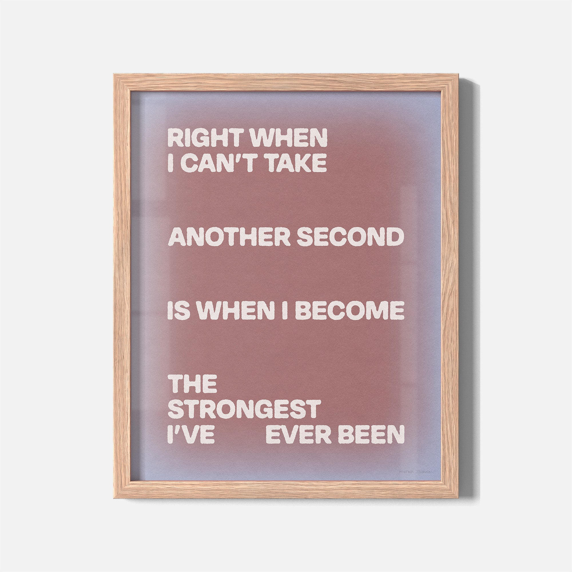 STRONGEST PRINT