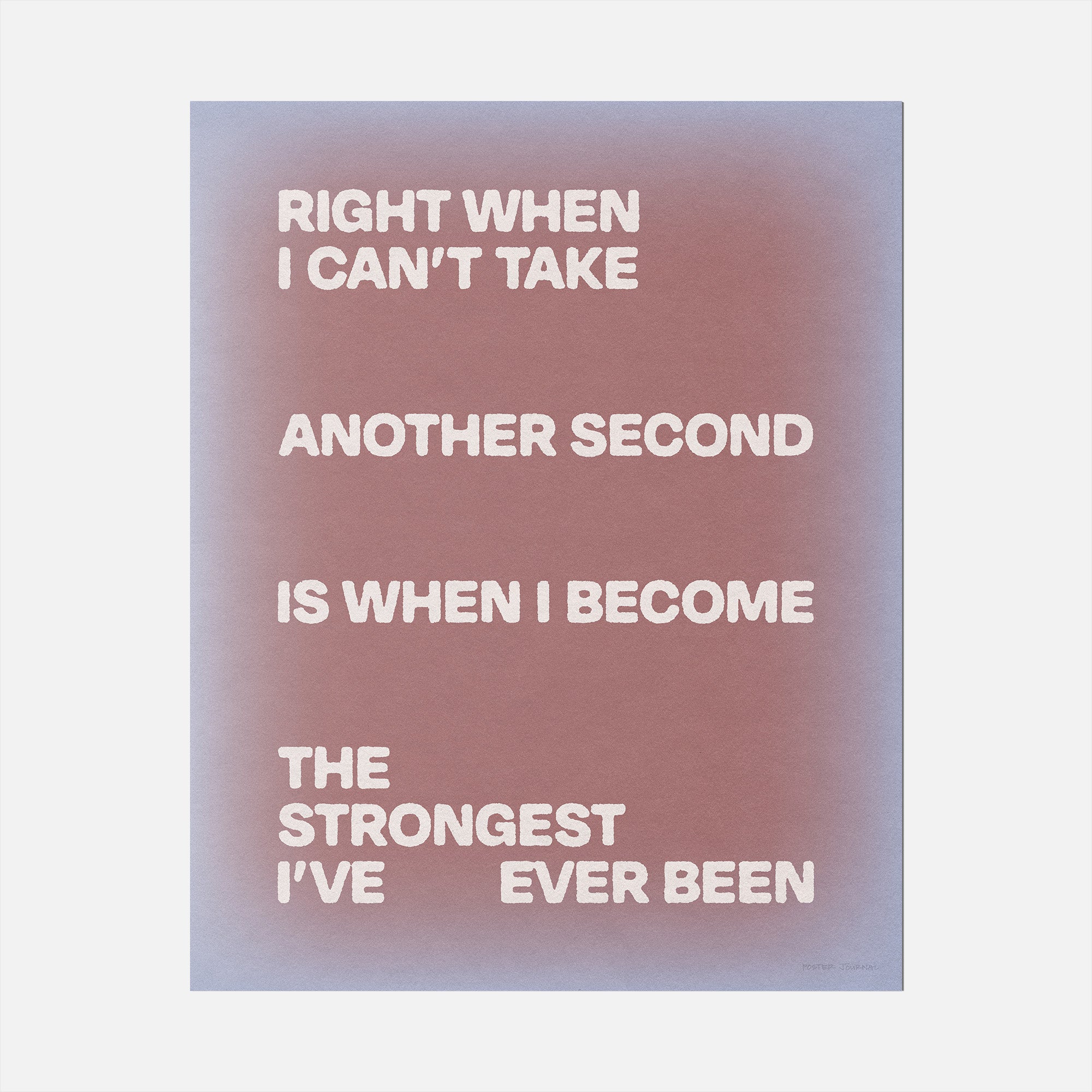 STRONGEST PRINT