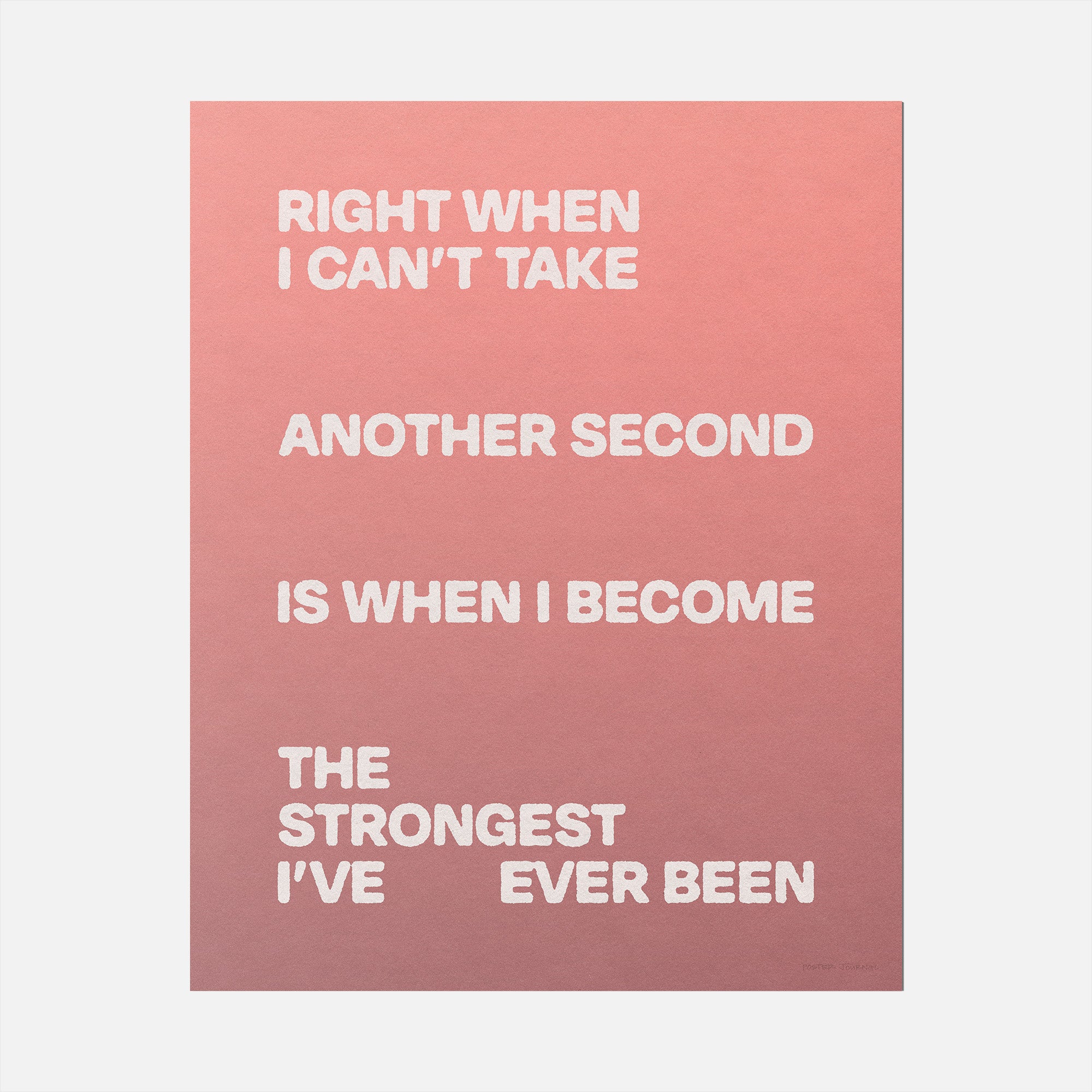 STRONGEST PRINT