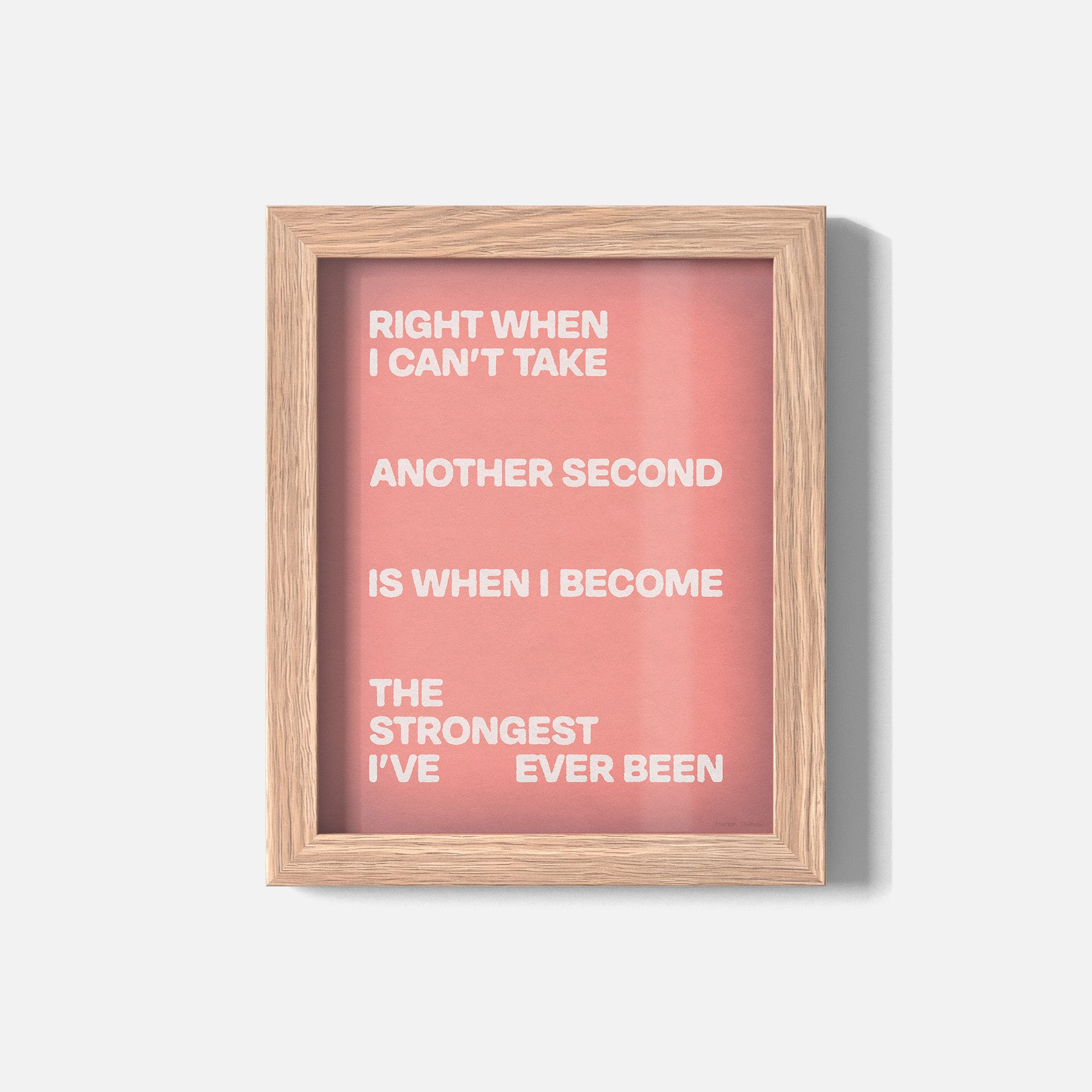STRONGEST PRINT