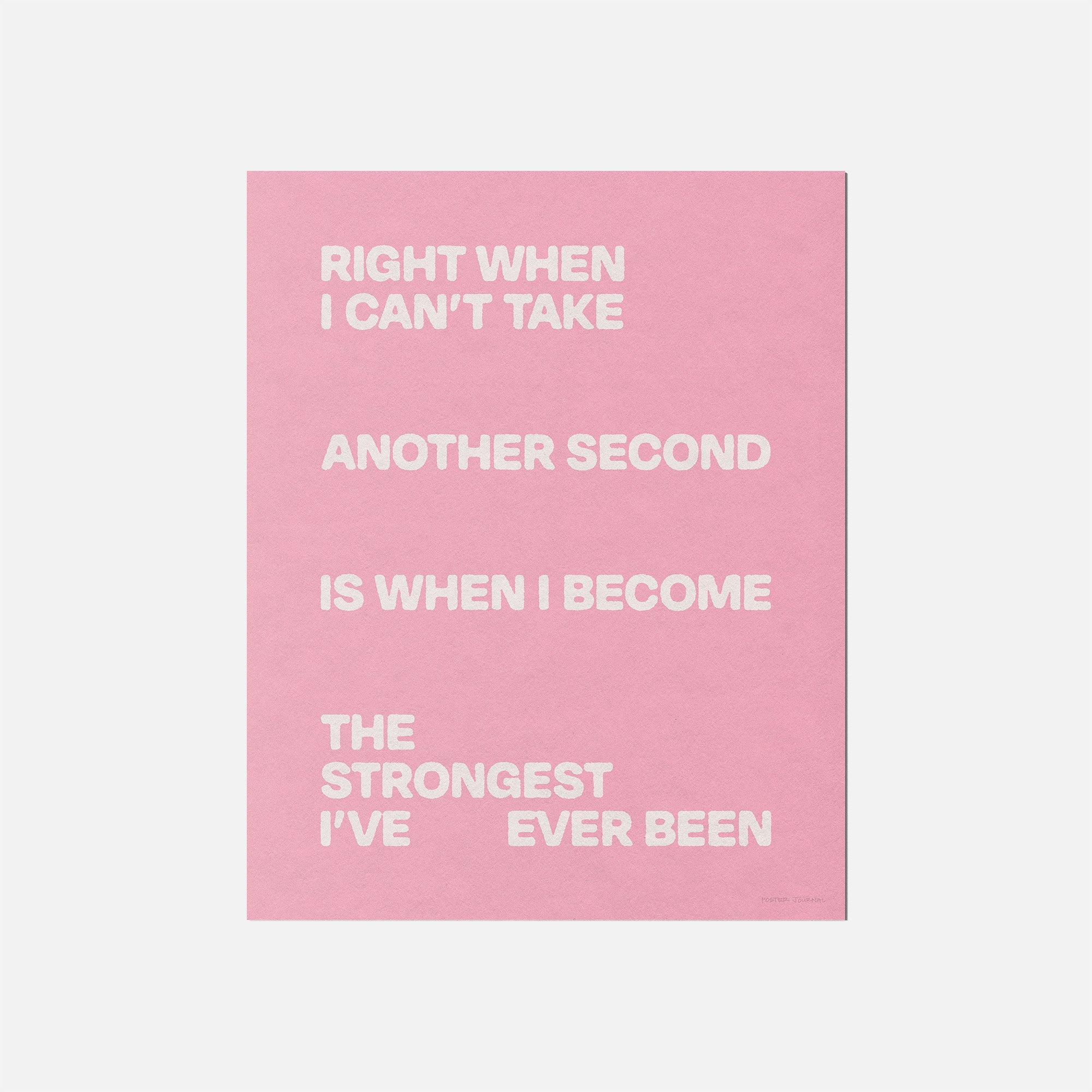 STRONGEST PRINT