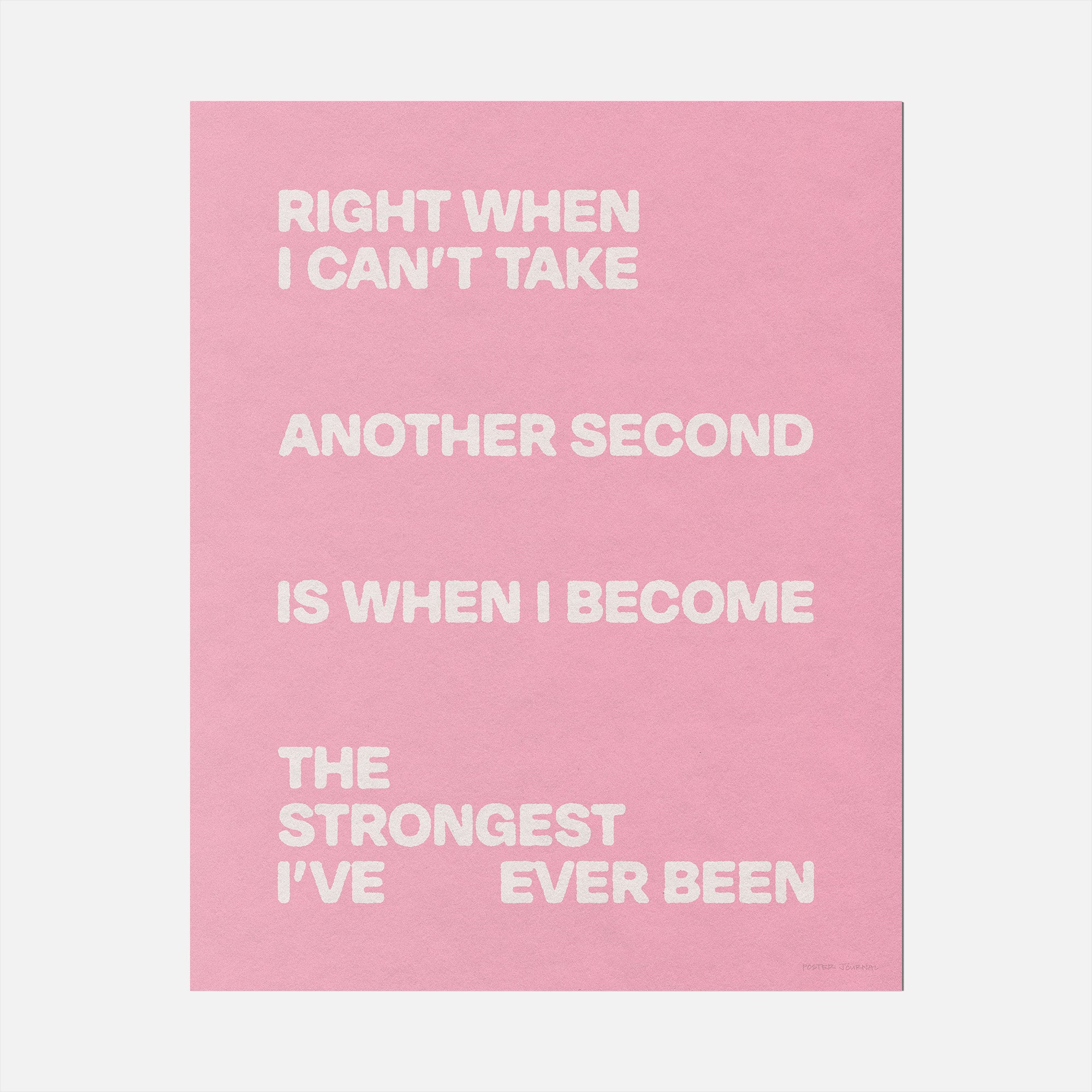 STRONGEST PRINT
